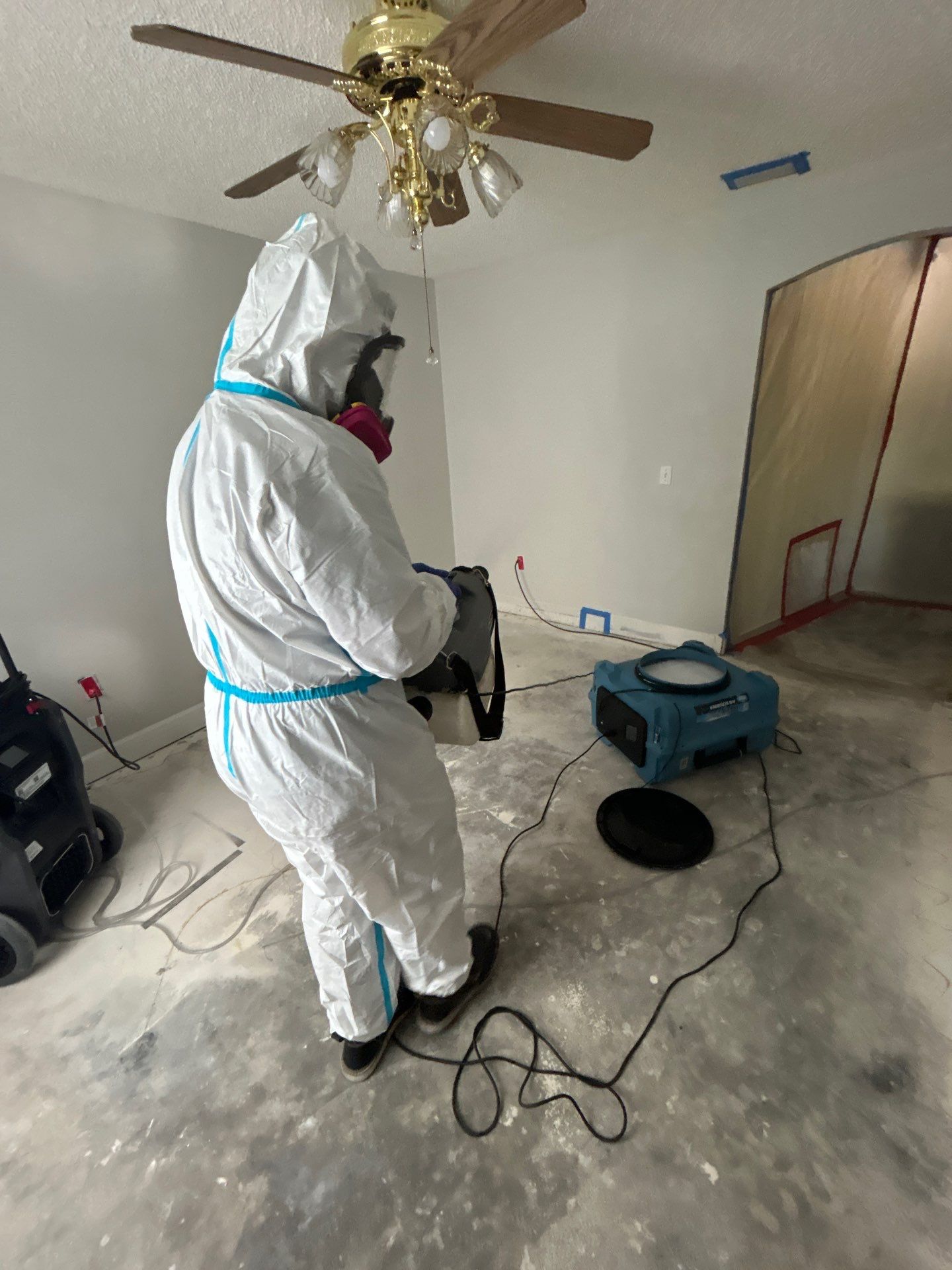 Stansell - water and mold photos  by THE RAPID TEAM