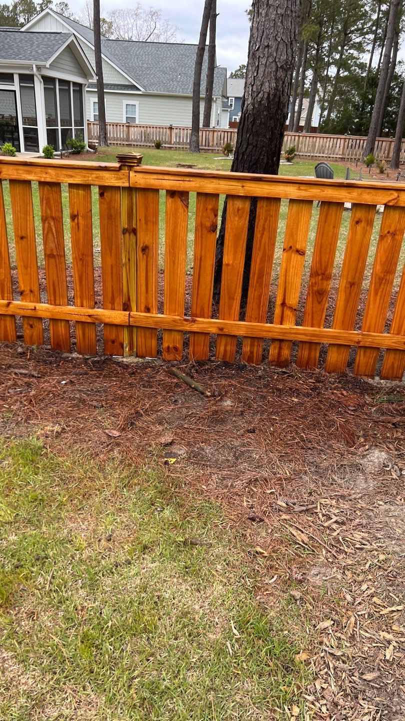Fence using Wood Sealant by DuraSeal