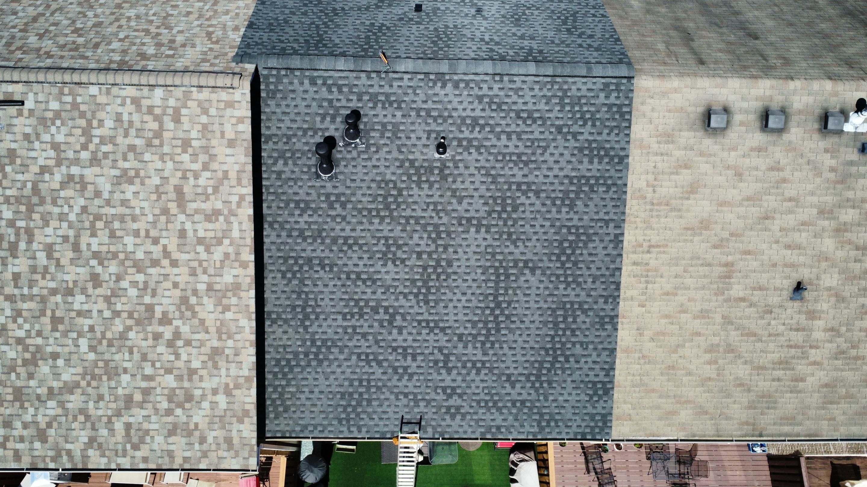 Alpharetta, GA Roof Replacement GAF Timberline HDZ Charcoal Black by Reset Roofing