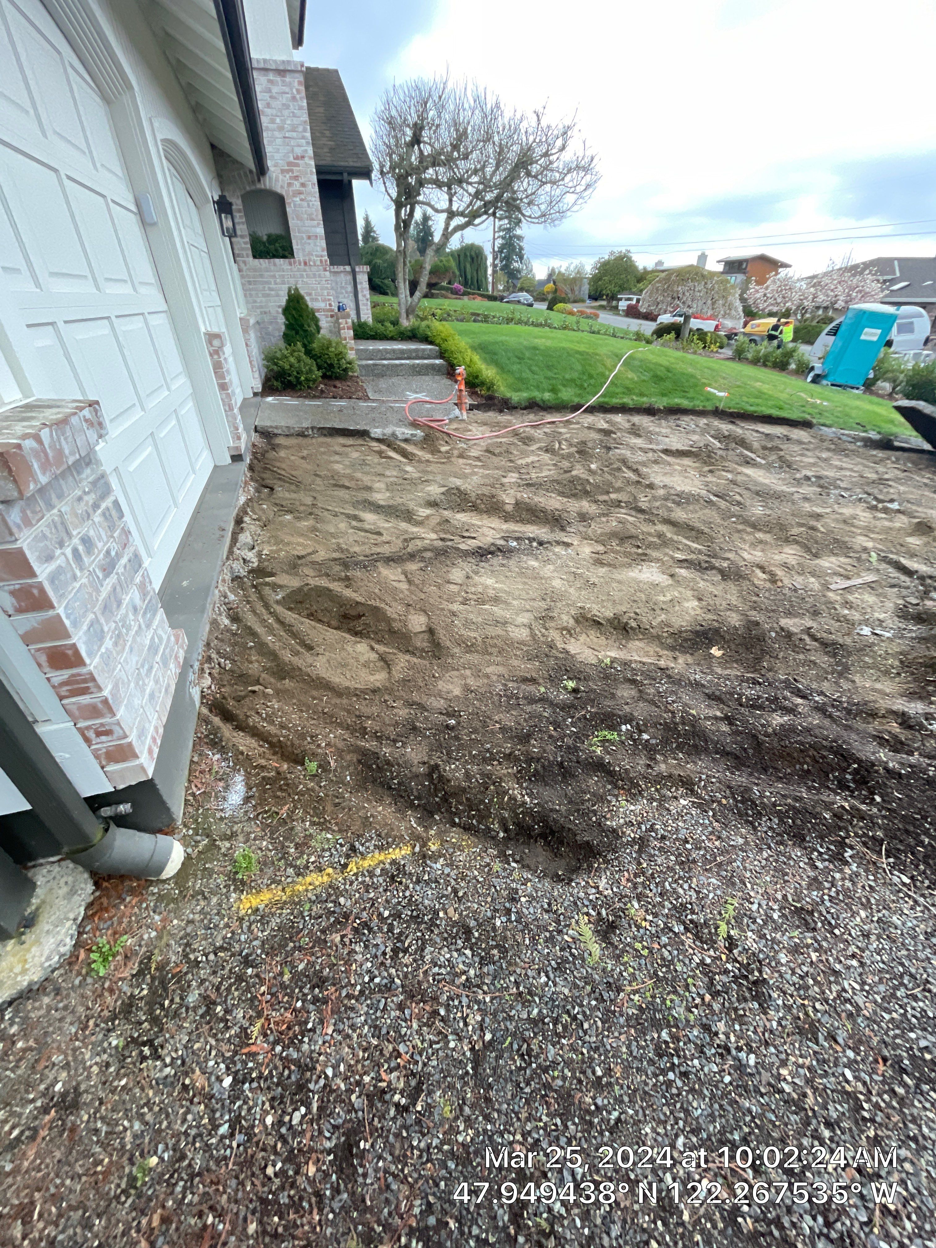 John | Stamped Concrete Driveway Makeover by Jireh Asphalt & Concrete Inc 