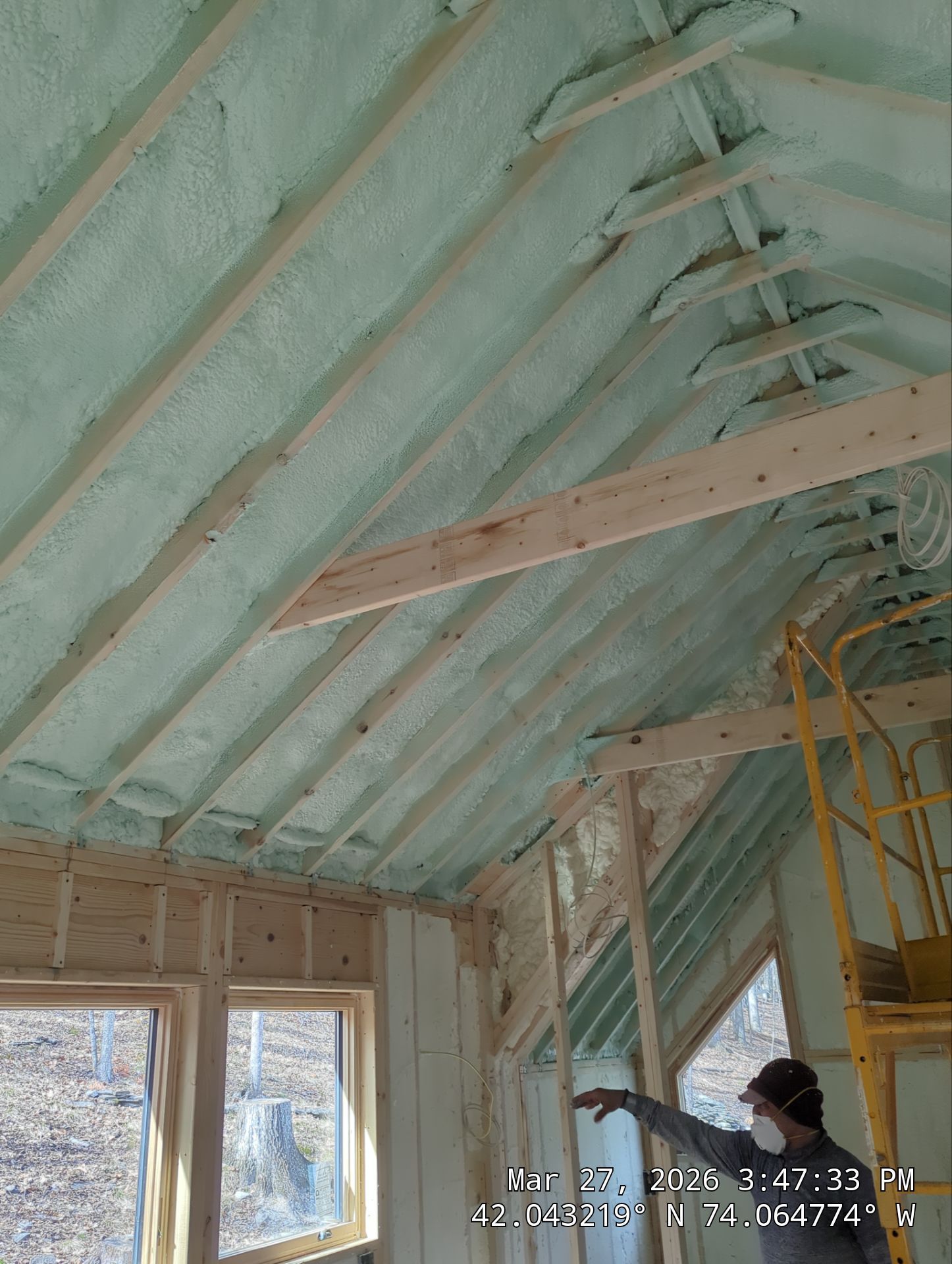 New Construction using Closed Cell Spray Foam and Open Cell Spray Foam by NYS Foam & Energy