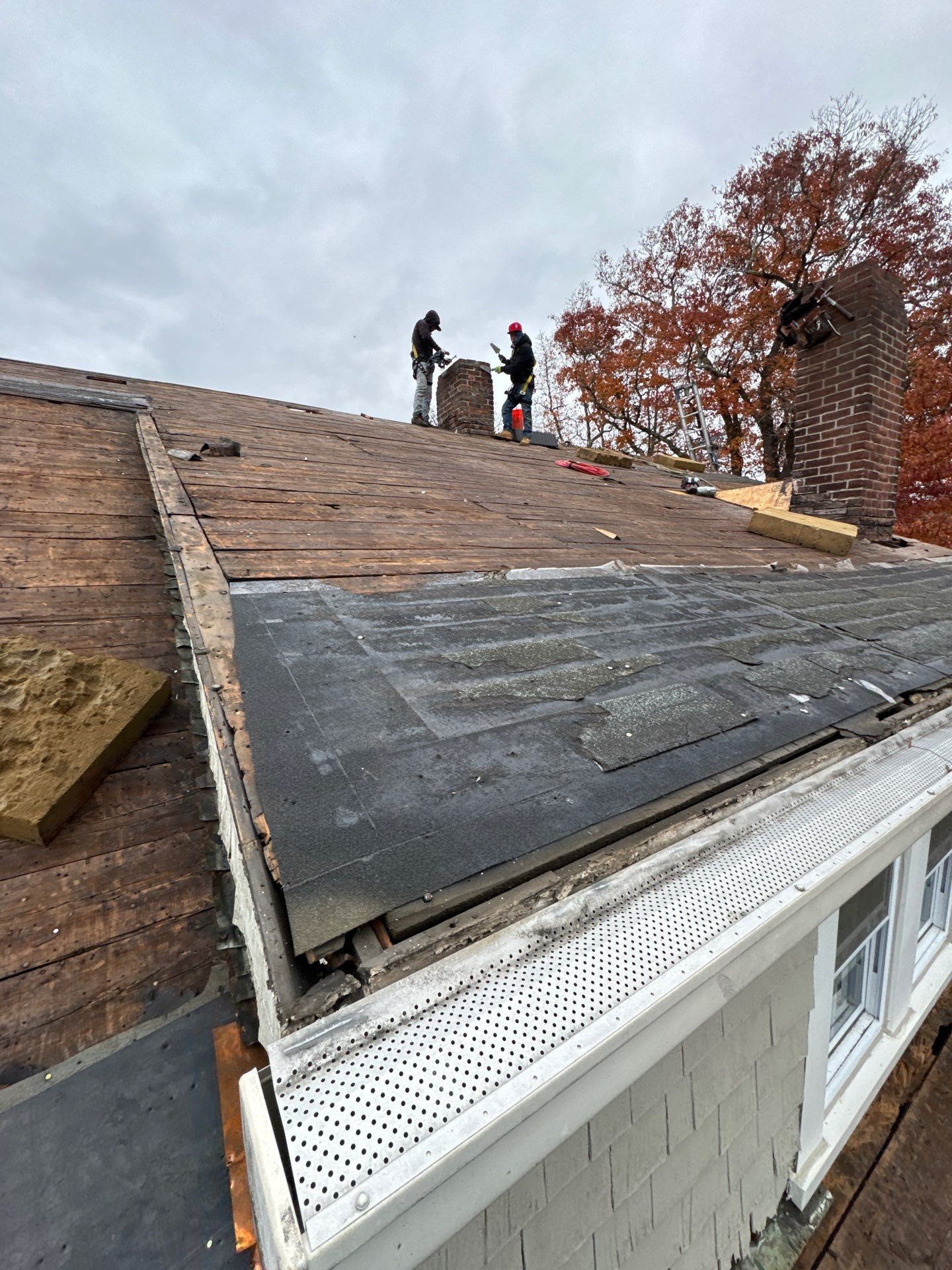 Ayer Church Complete Roof with Code-Compliant Overlay & Dual Chimney Restoration by Mighty Dog Roofing of Greater Middlesex County