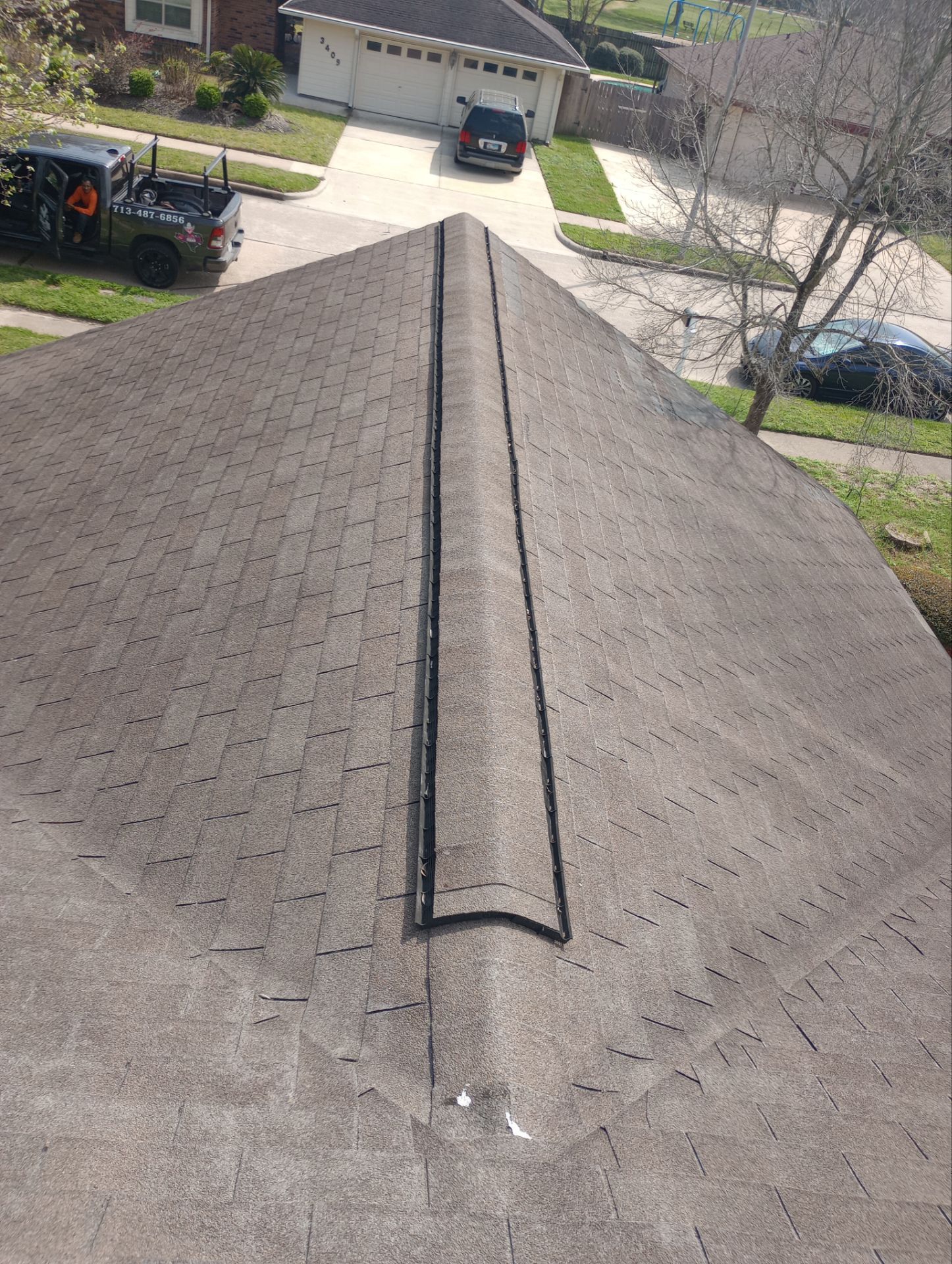 Residential Roofing Installation using Owen's Corning Duration (Lifetime) Shingles by Roof Repair Company