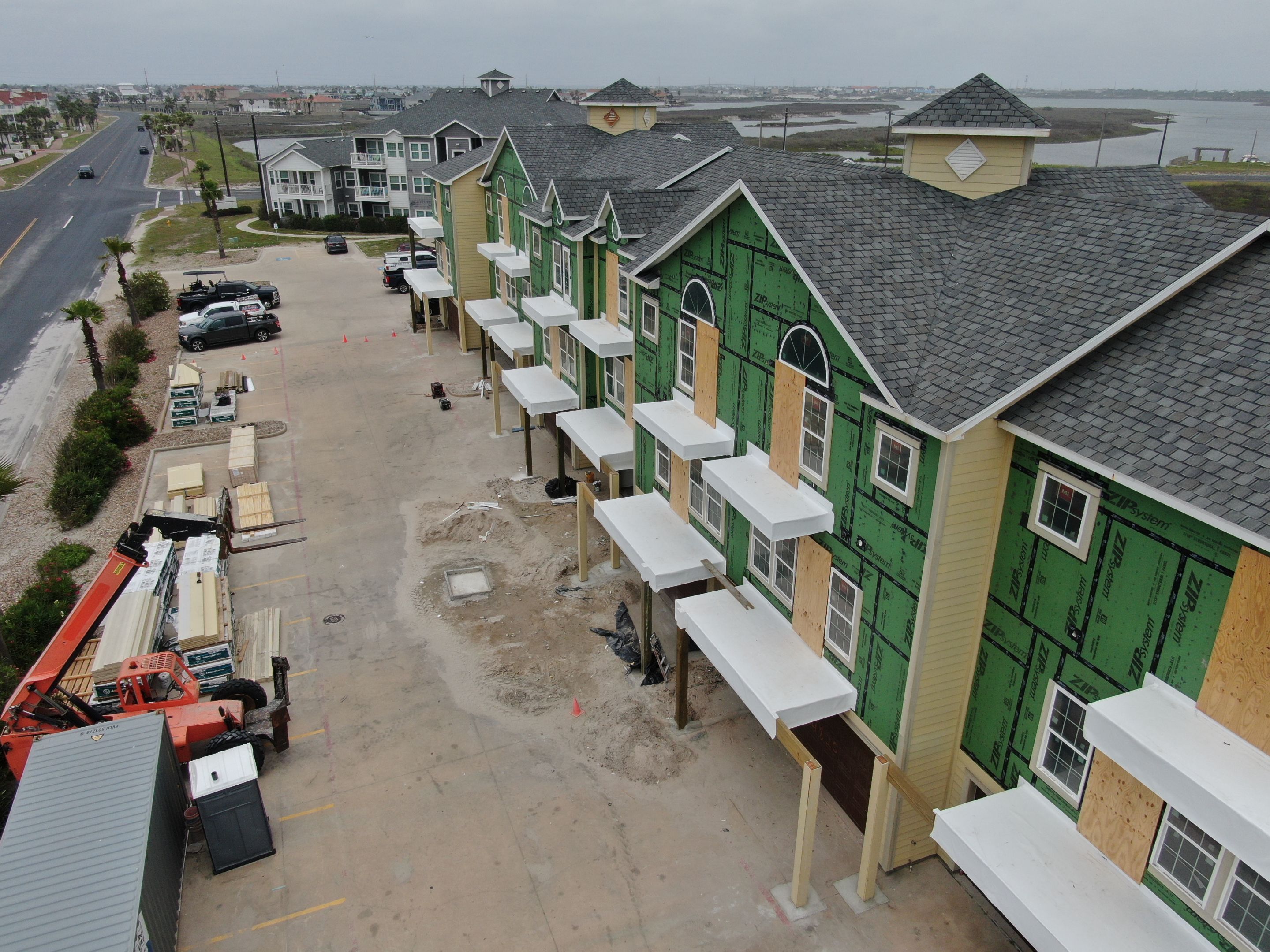 Walk Out Patio Cover by Bayfront Roofing and Construction