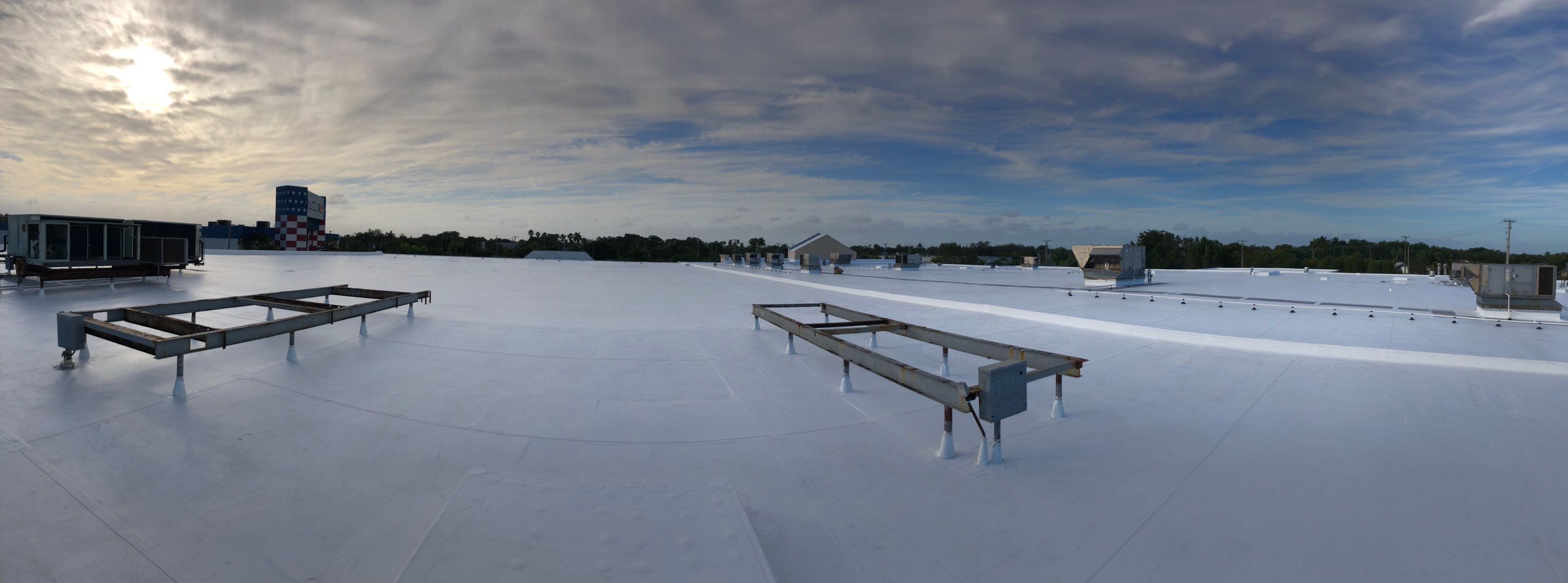 Commercial Re-Roof using GAF TPO by First Due Roofing