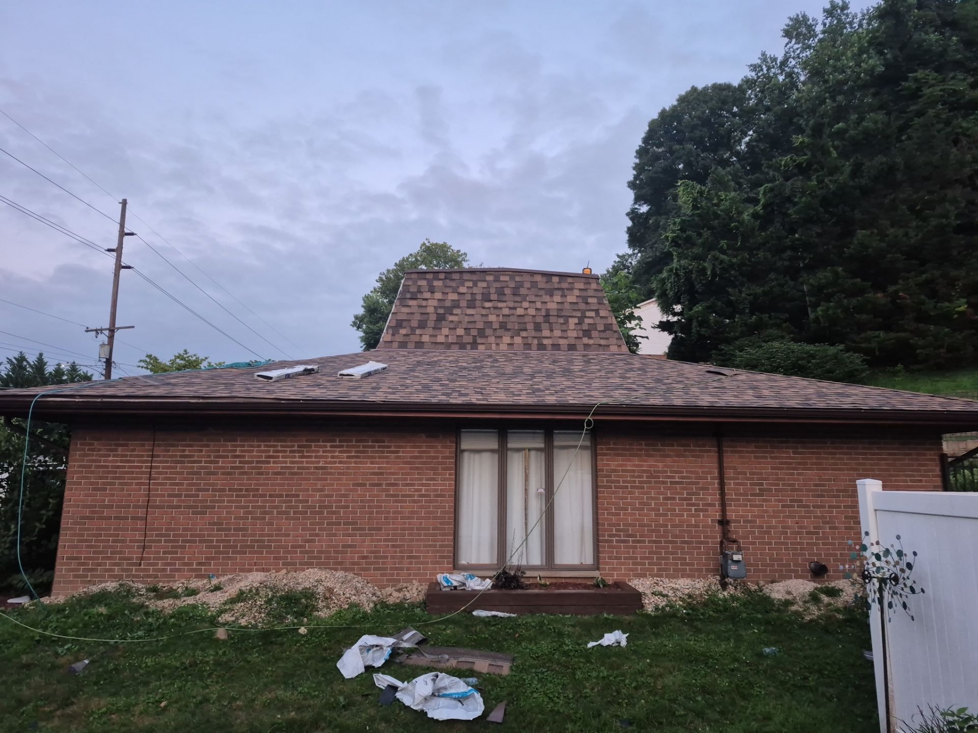 Unique Single Roof Replacement in Charleston WV – IKO Dynasty High-Performance Shingles by Mr. Roofer