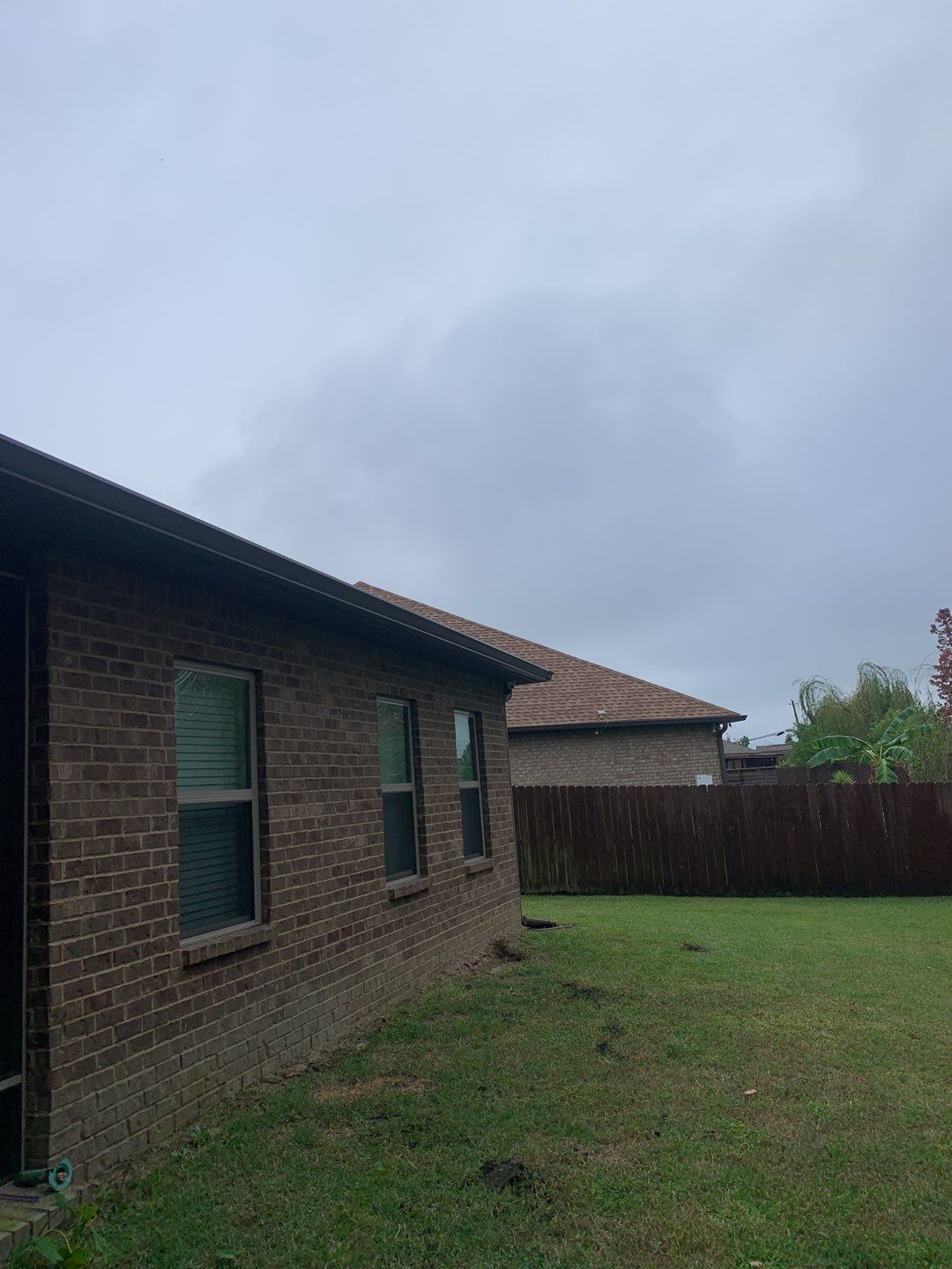 Replace gutter using Royal Brown in Panama City FL by Gutter Professors