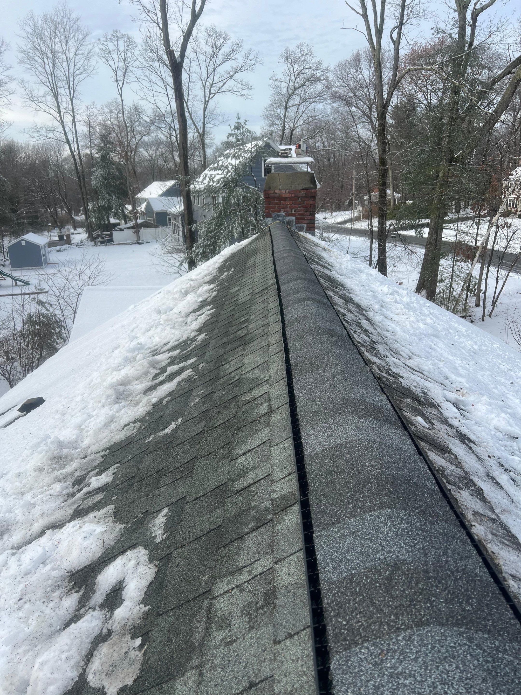 Ridge Vent Replacement & Chimney Re-flashing by Mighty Dog Roofing of Greater Middlesex County
