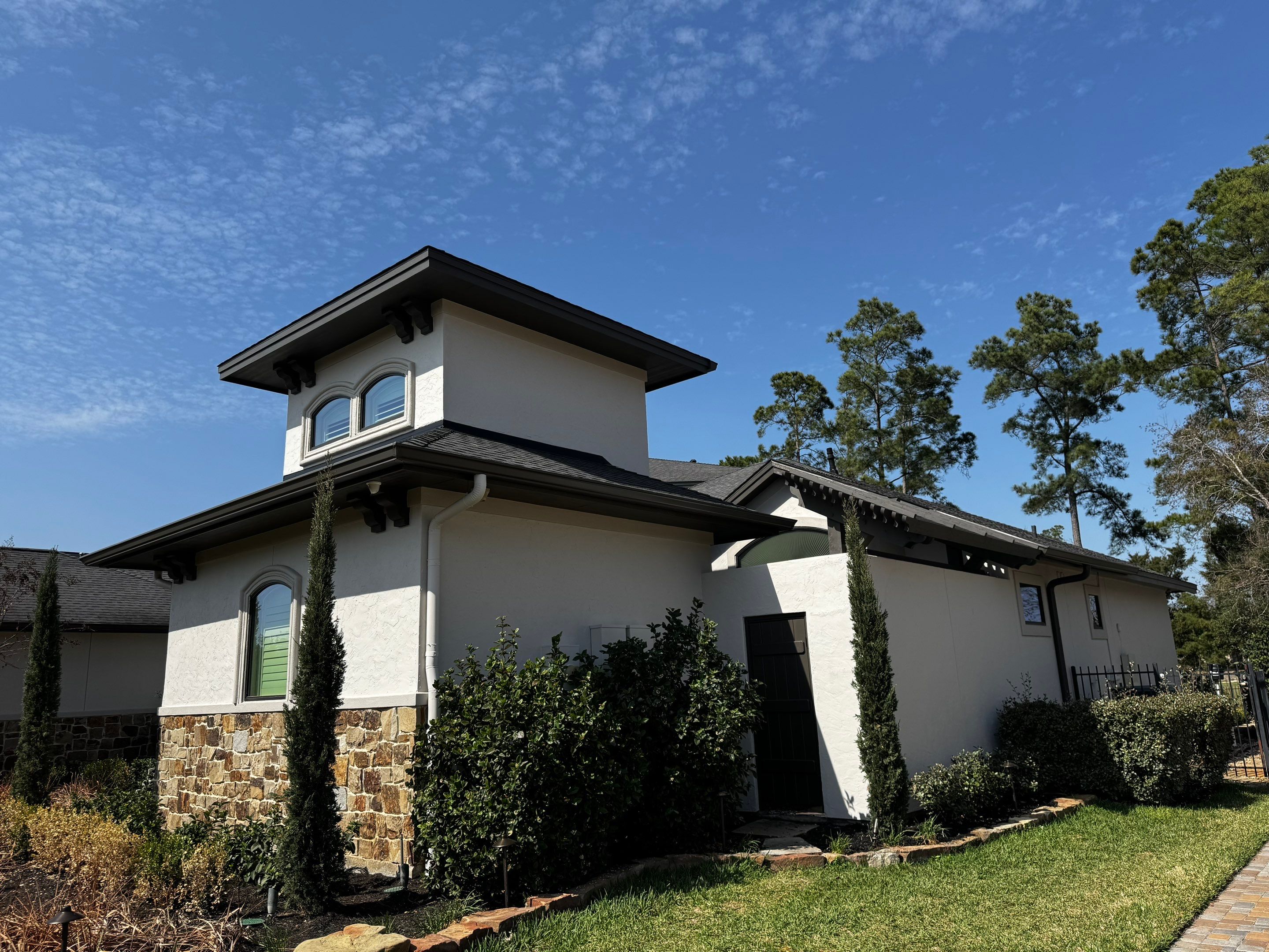 Complete Exterior Painting and Stucco Refinishing in Spring by Rolling Nations