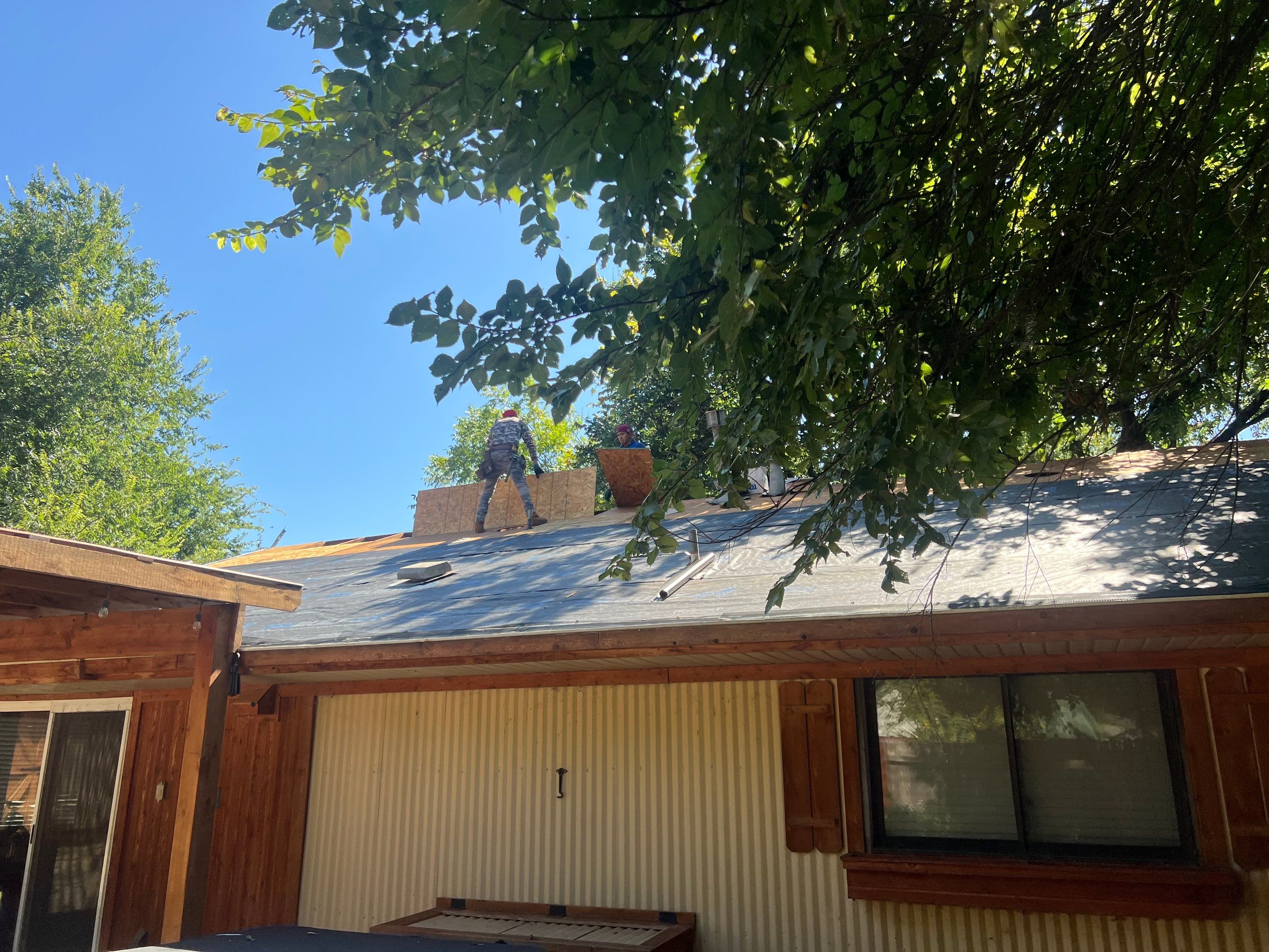 Project in Granbury by Lonestar Roofing and Restoration LLC.