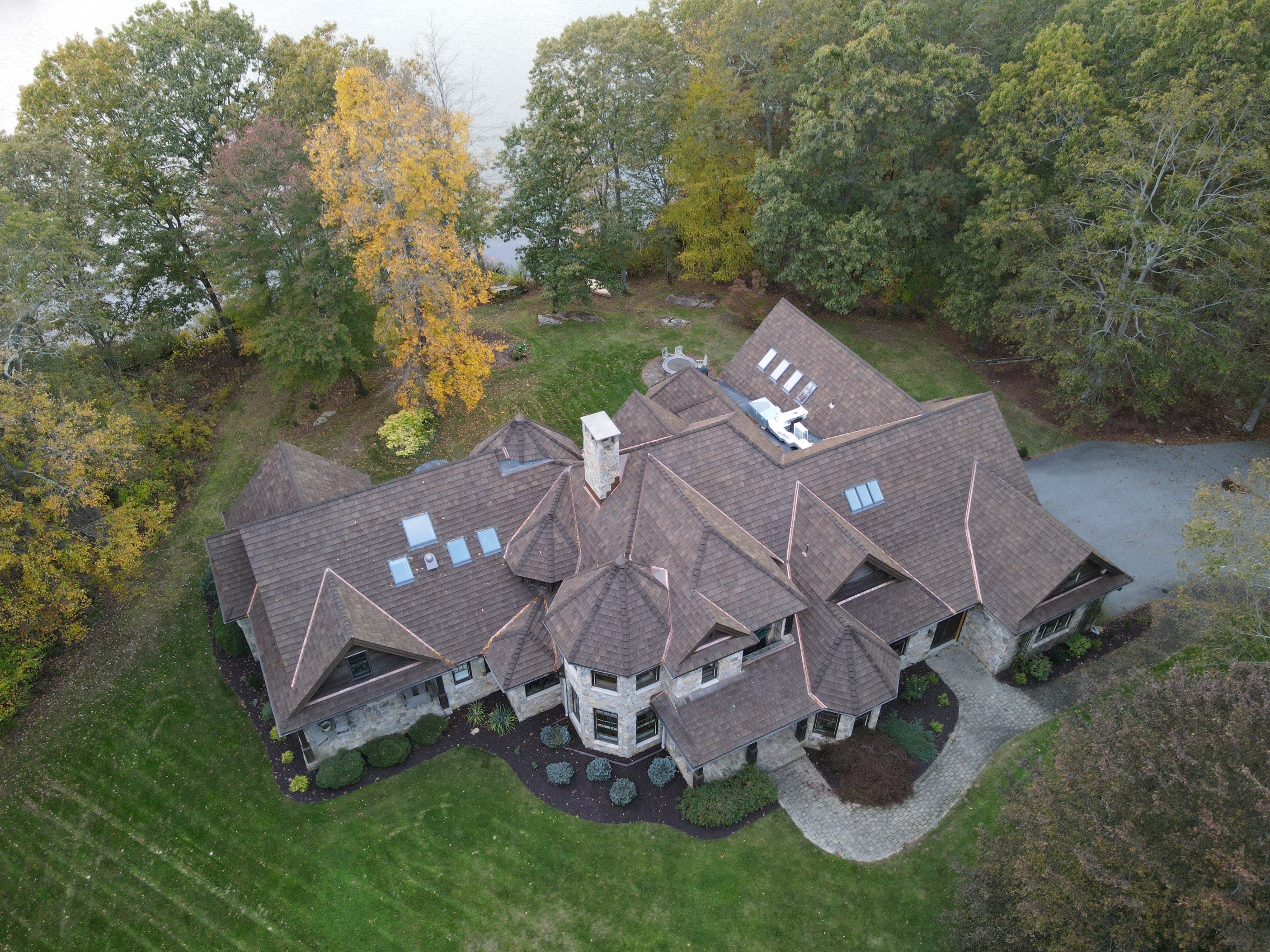 Private Residence - Composite Cedar Shake Roof Replacement  by Rinaldi Brothers