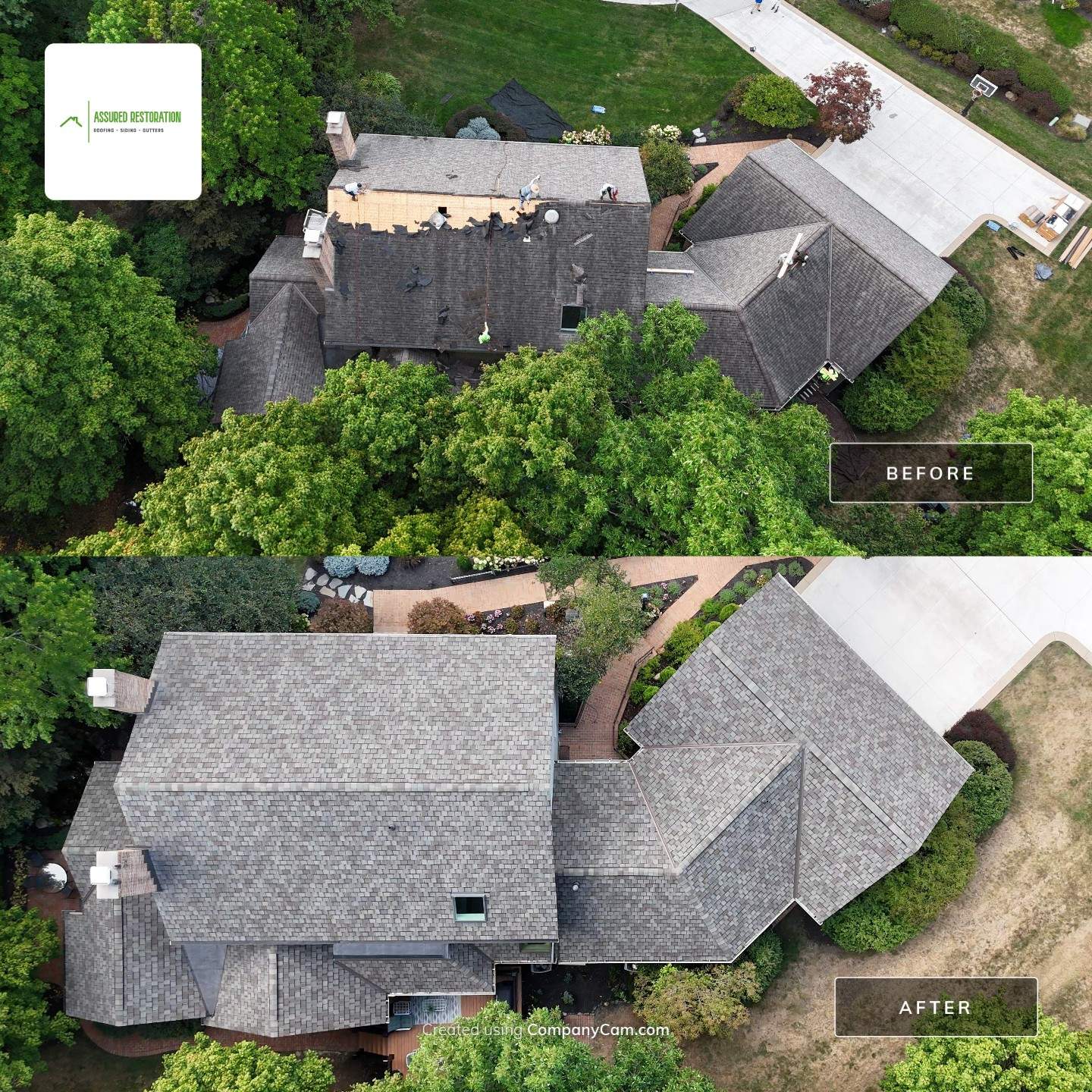 Certainteed Belmont Weathered Wood by Assured Restoration