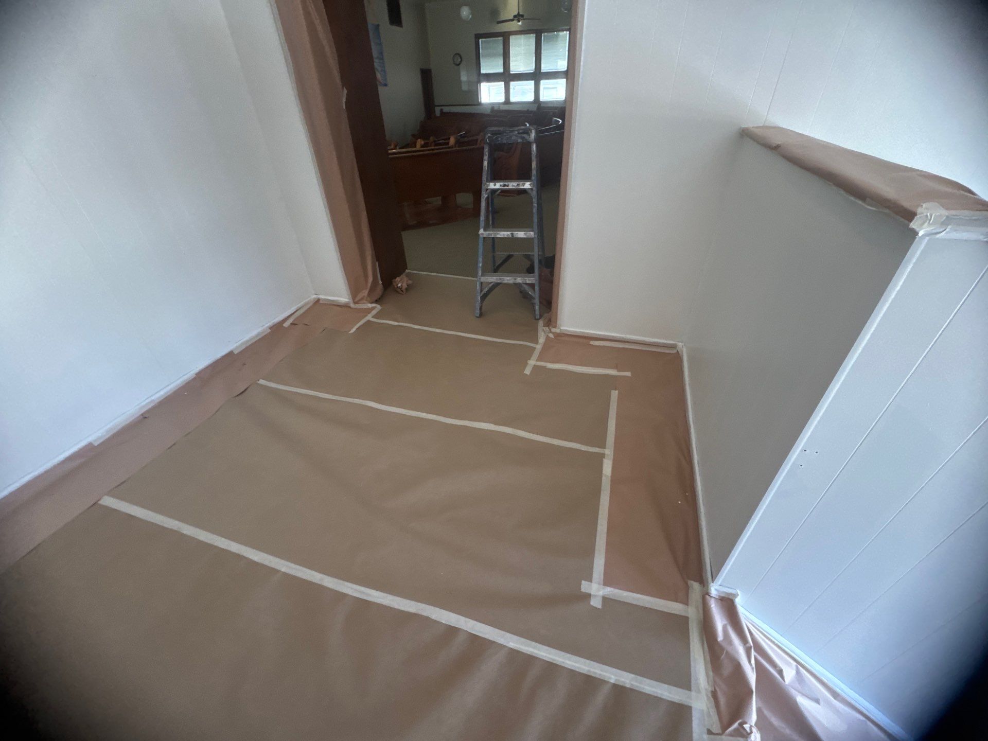 Interior Stairwell Transformation – Before & After by Midwest Paint LLC