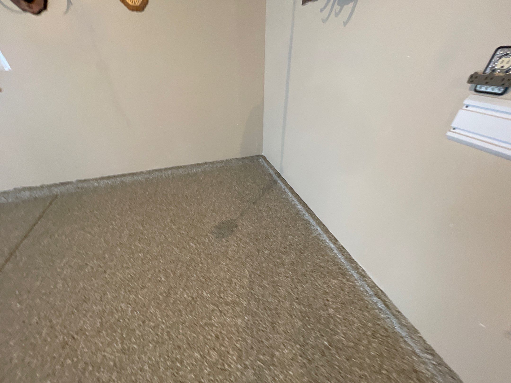 Garage Transformation using Pebble Beach and Front Porch using Greystone by Croc Coatings, LLC