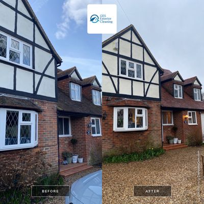 Roof Clean using Mosmatic FSC and Biocide