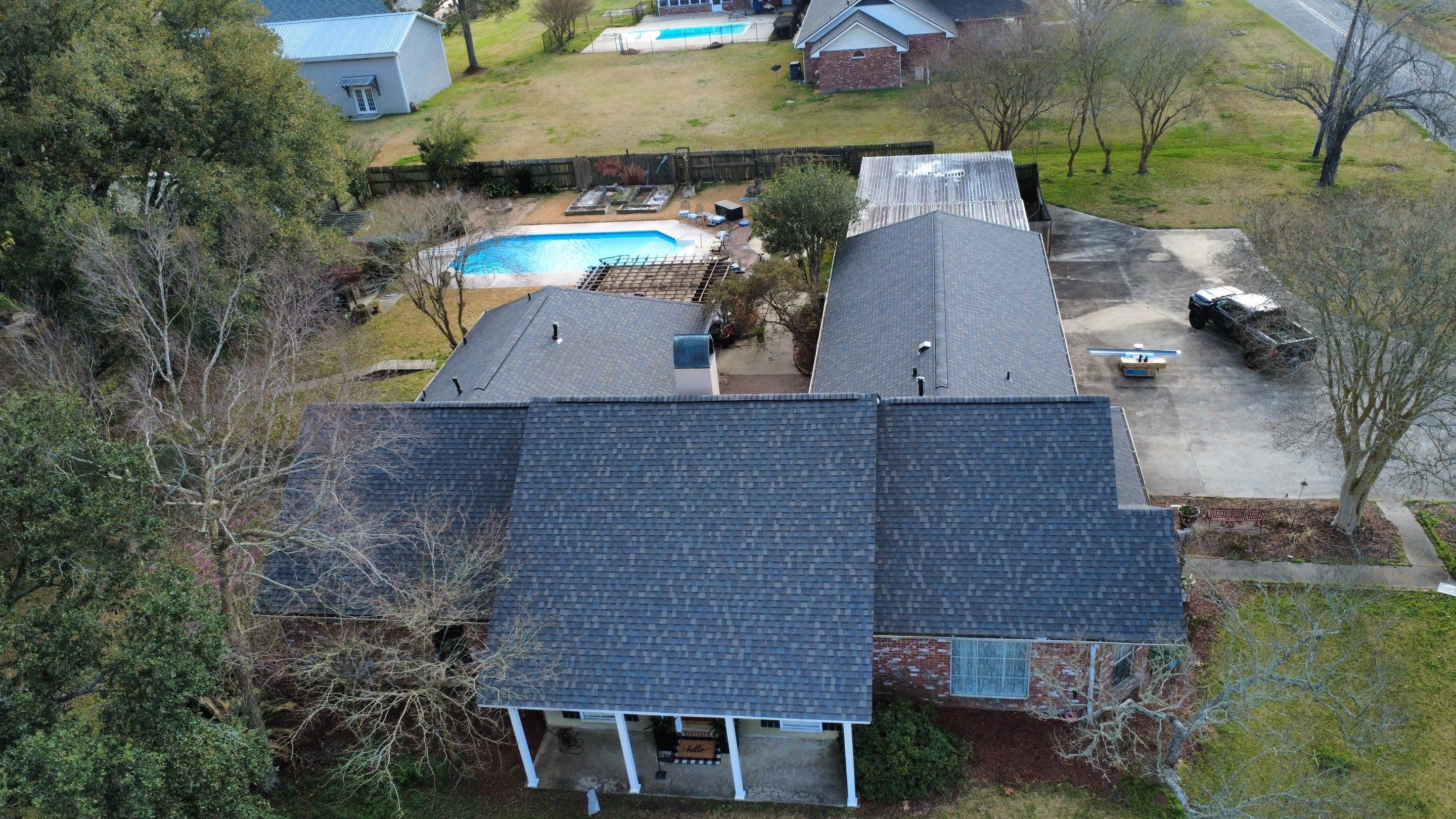 Residential Roofing Installation using Certainteed Landmark Driftwood by Top Team Roofing & Construction