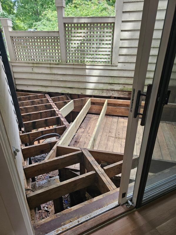 Deck Installation and Painting by Billy Weatherspoon Contractor