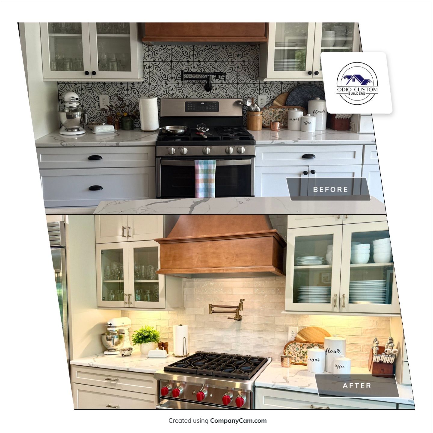 Kitchen in Fountain Inn, SC by Odio Custom Builders