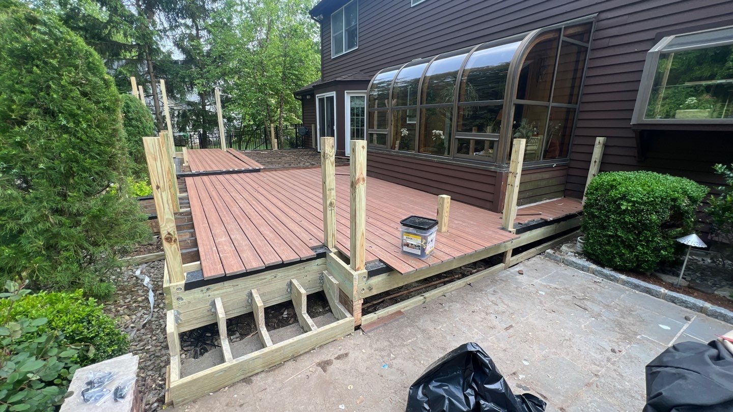 Deck resurface in Berkeley heights  by deck guardian