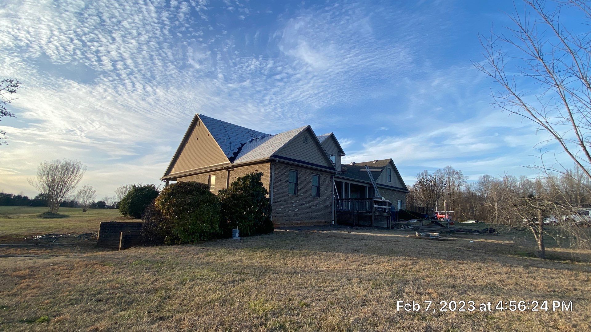GAF Weathered Wood and Custom Copper by Just In Time Roofing and Restoration