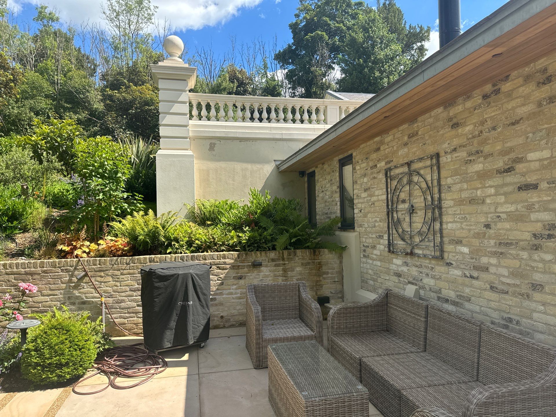 Render Clean using Honda 15lpm Low Pressure Washing Machine by Ges Exterior Cleaning ltd