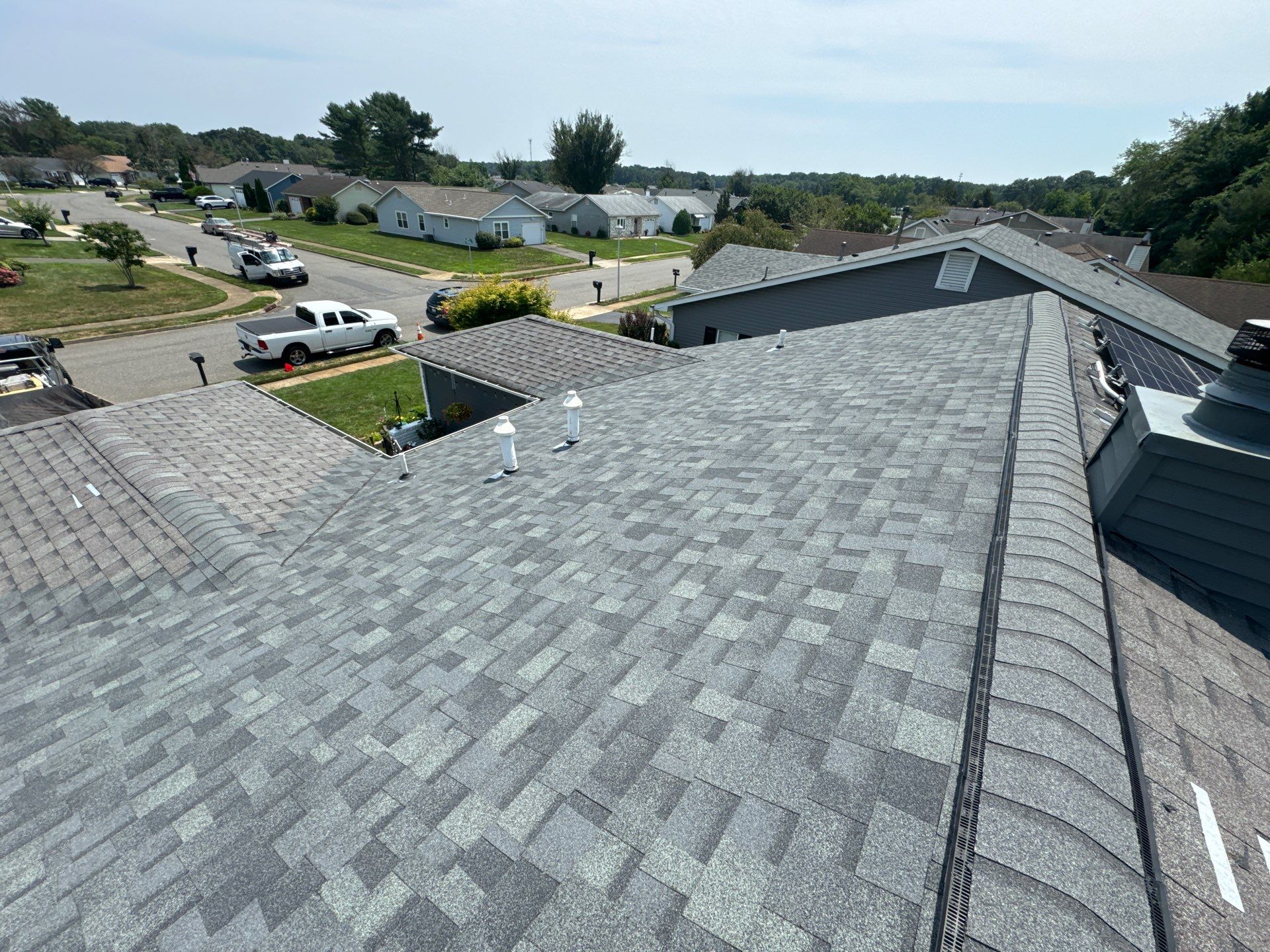 Silver Birch Shingles by Reimagine Roofing