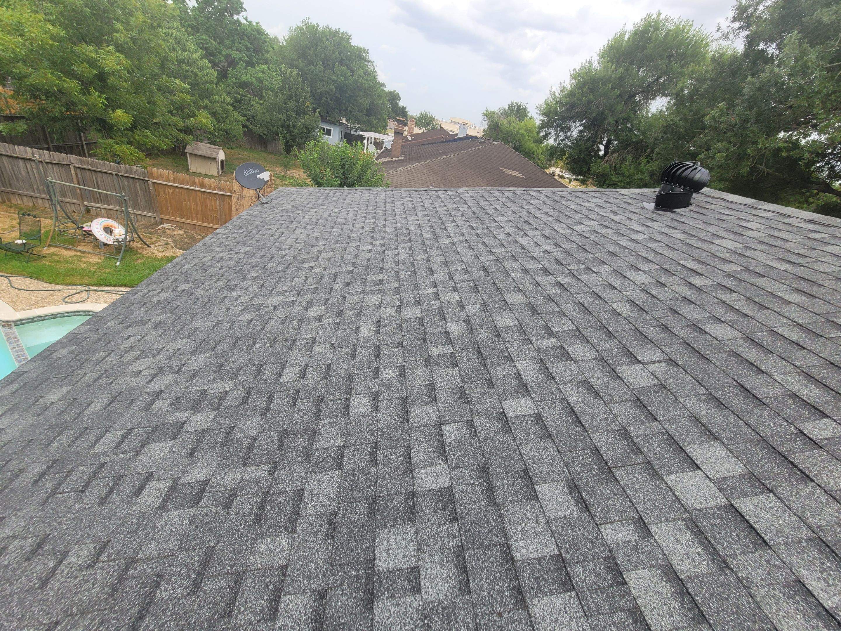Tear-Off to Finish: IKO Charcoal Gray Roof — Houston, TX by PL Roofing & SB Roofing, LLC.