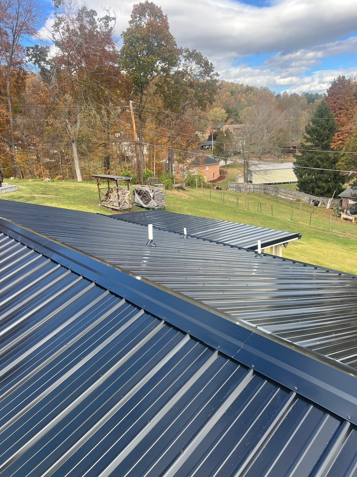 Residential Roofing Installation using 29 Gauge AG Panel by Omnia Roofing