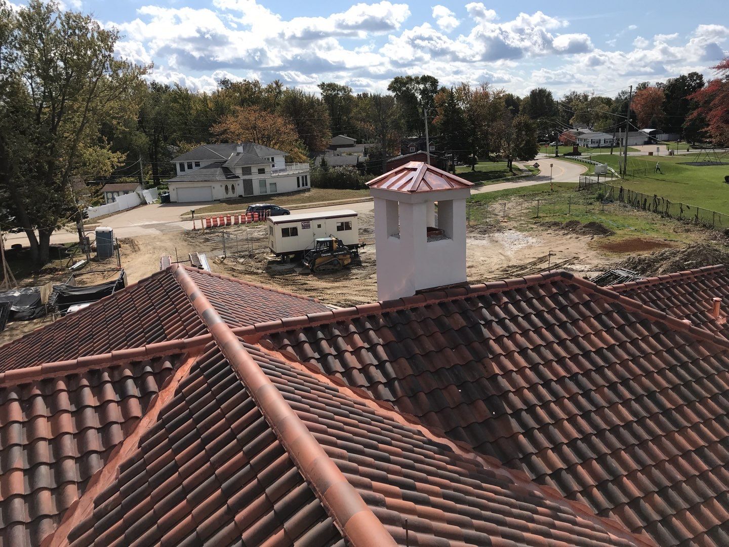 Custom Tile on Lake Erie by Runyon & Sons Roofing