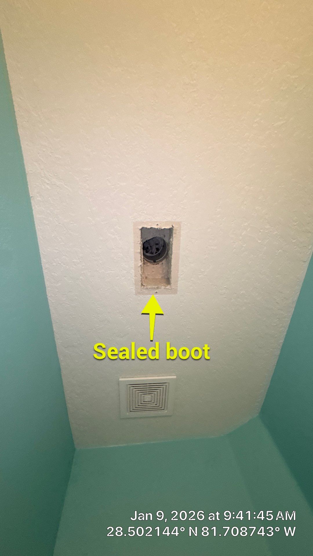 Air Duct Dryer Vent Cleaning Encapsulation Dryer Vent Repair in Clermont by Hygienic Air, Inc