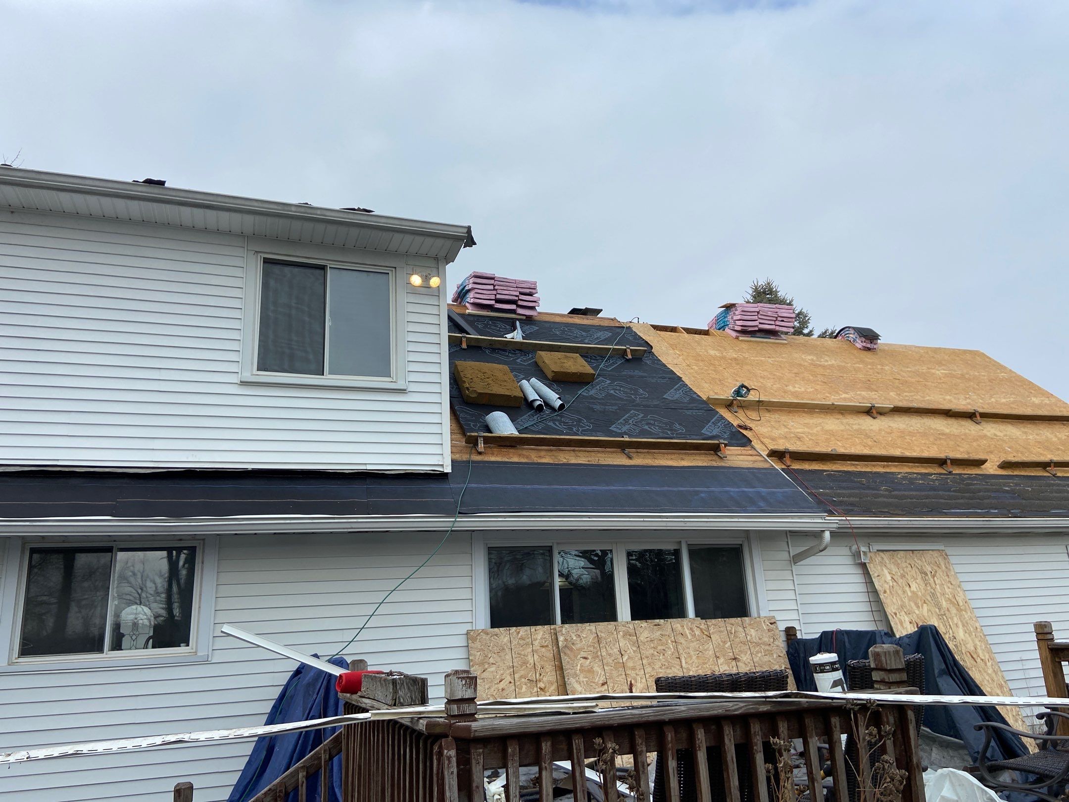 Roof Replacement using Owens Corning by 180 Contractors