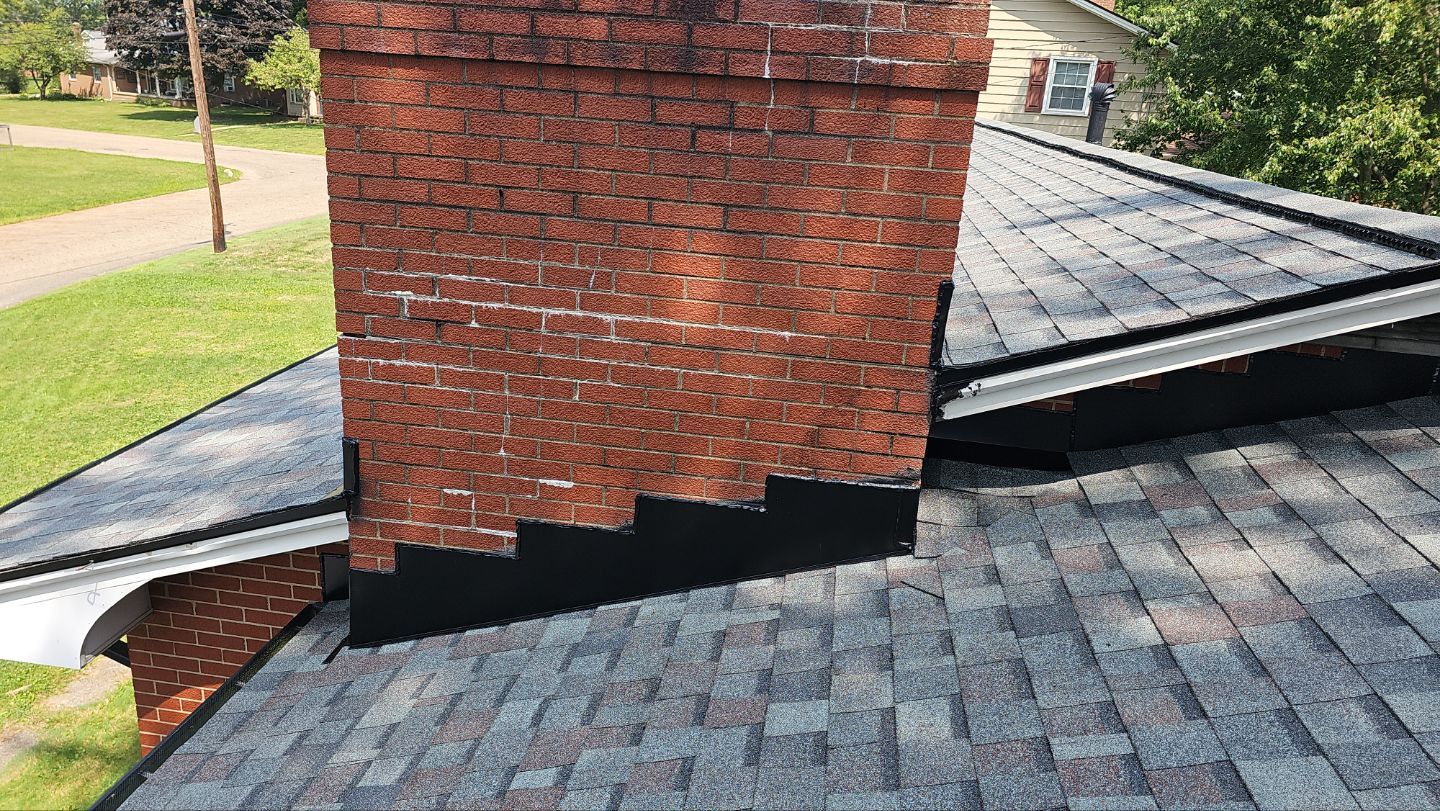 Atlas Pinnacle, Color, Summer Storm, Drip Edge, Black by Eagle Eye Roofing