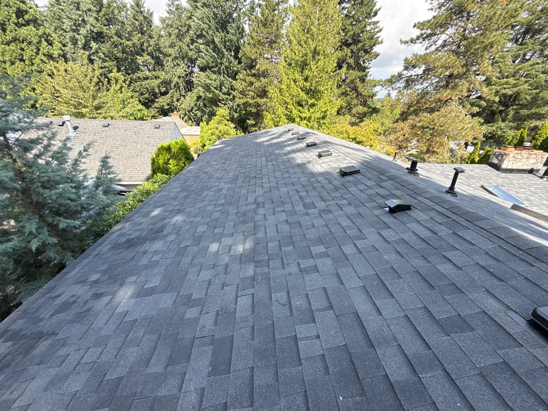 Project in Lake Oswego by Tom Leach Roofing