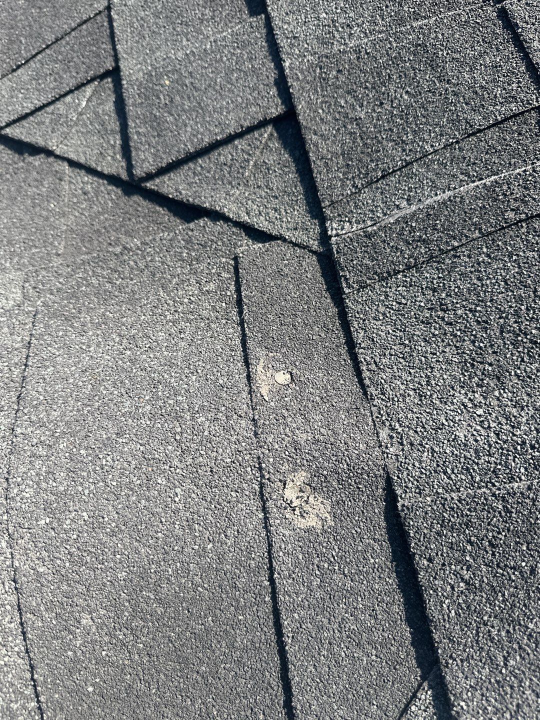 Hail Damage using Owen's Corning Duration (Lifetime) Shingles by Roof Repair Company