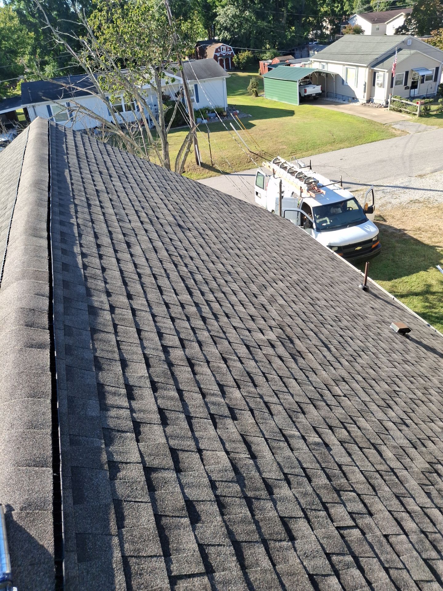 Residential Roofing Installation using GAF Timberline HDZ Mission Brown by Rainstoppers Roofing