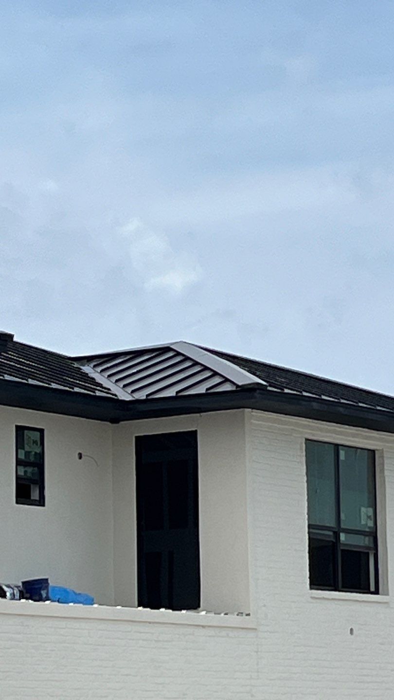 Megalodon Metal Roof on Corpus Bay by Bayfront Roofing and Construction