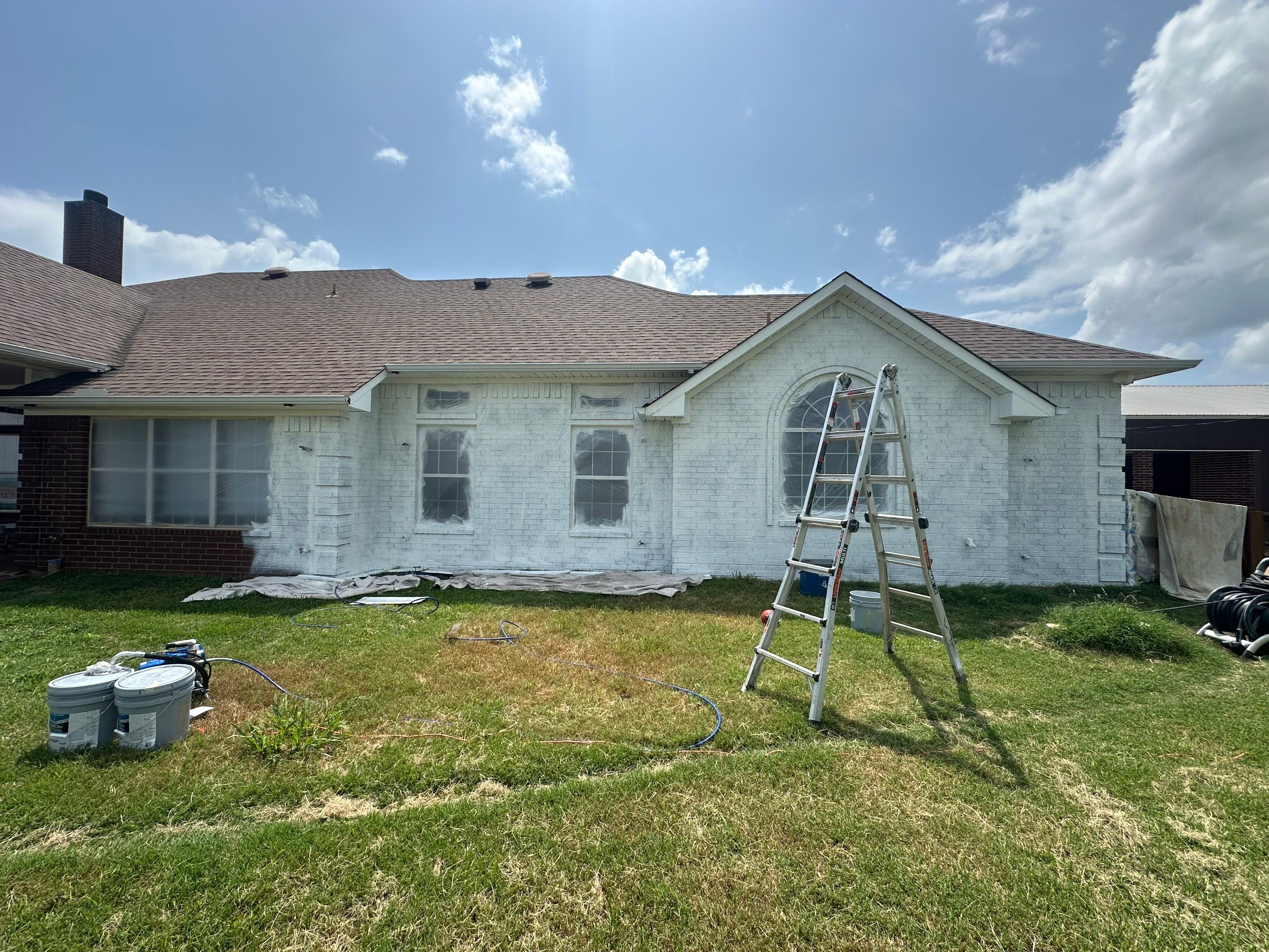 Exterior Transformation in Troup Texas by Quality Coats Painting