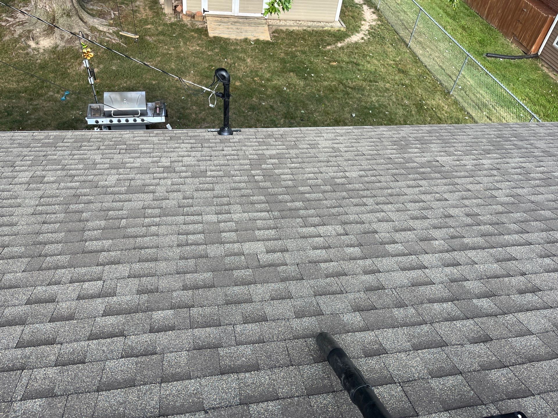 Residential Roofing Installation using GAF Natural Shadow Weathered Wood by Nitro Roofing and Construction