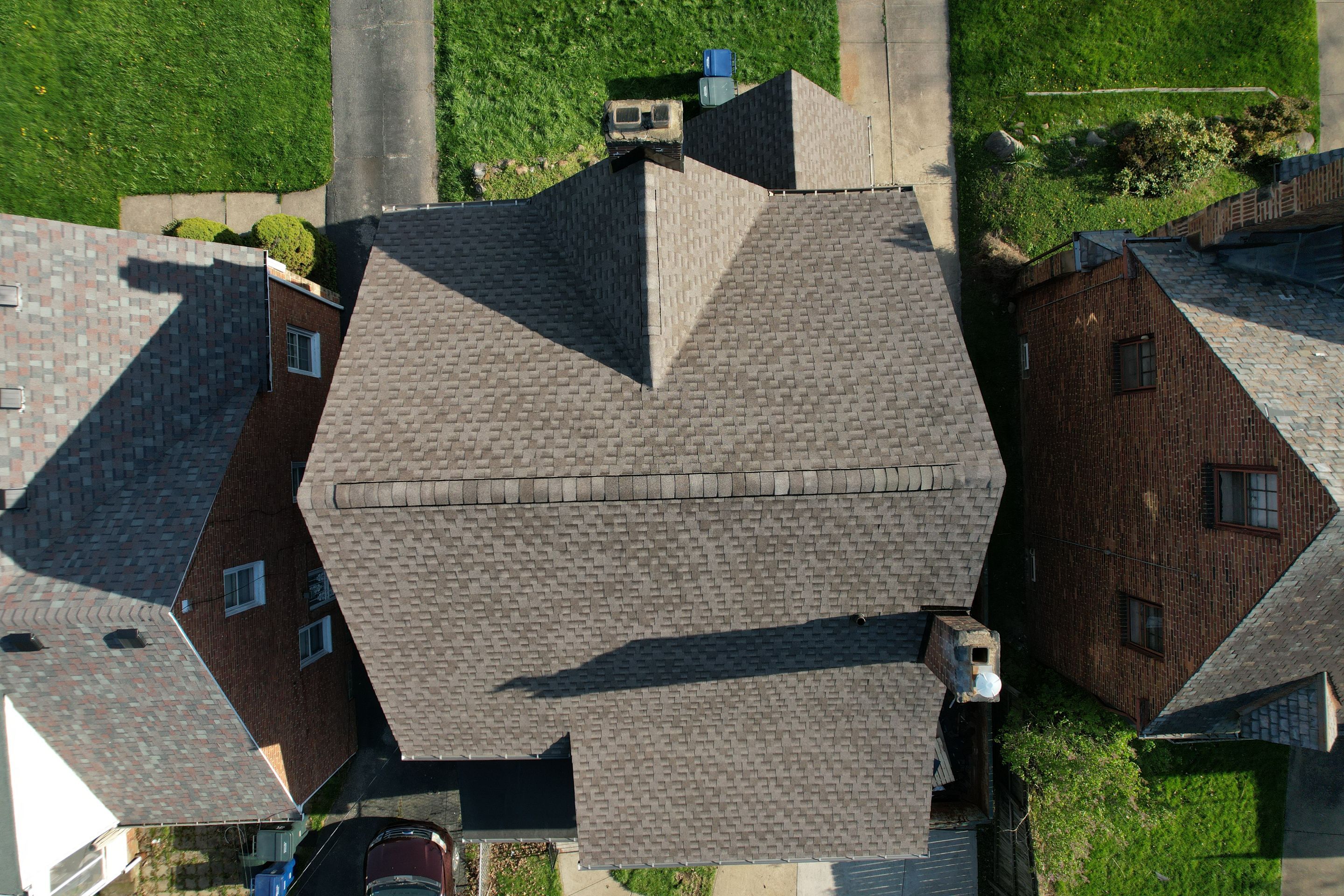 Cleveland Heights Residential Roof Replacement using GAF Timberline HDZ Mission Brown by Atlas Roofing & Restoration