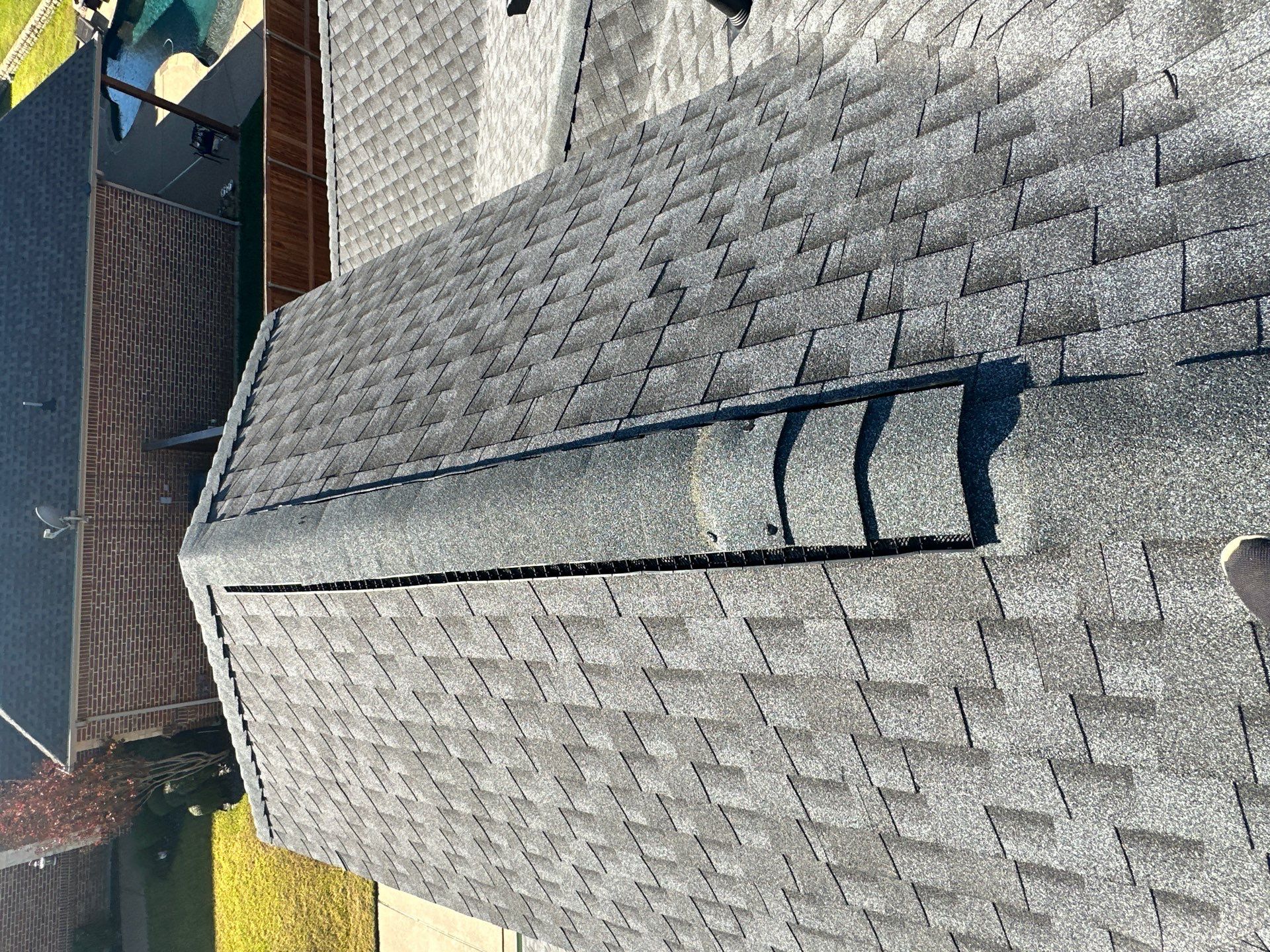 Full Roof Replacement in Mansfield Texas - GAF MasterElite Golden Pledge 25 year Warranty by First United Roofing & Construction