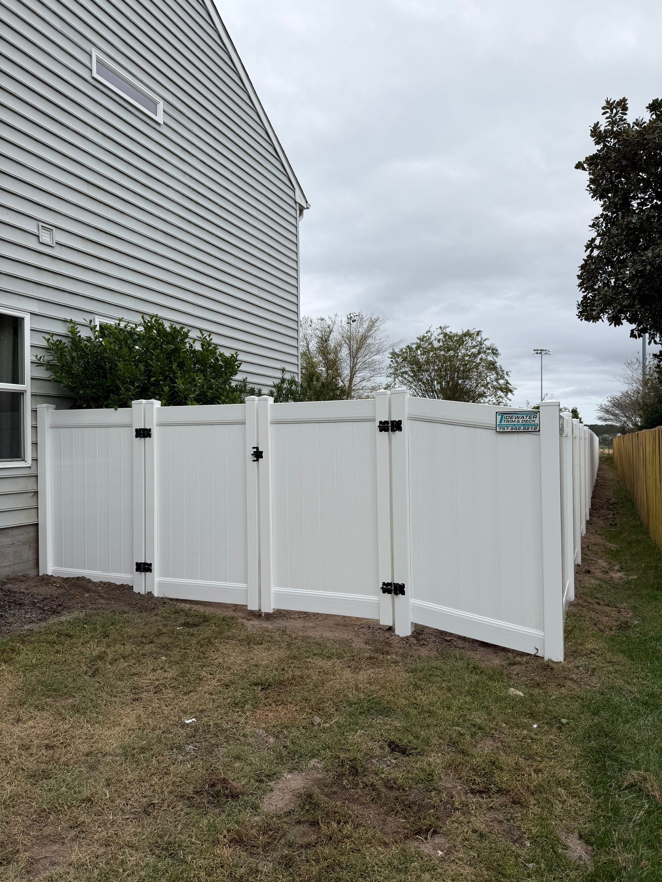 No Paint. No Rust. No Problem. by Tidewater Fence