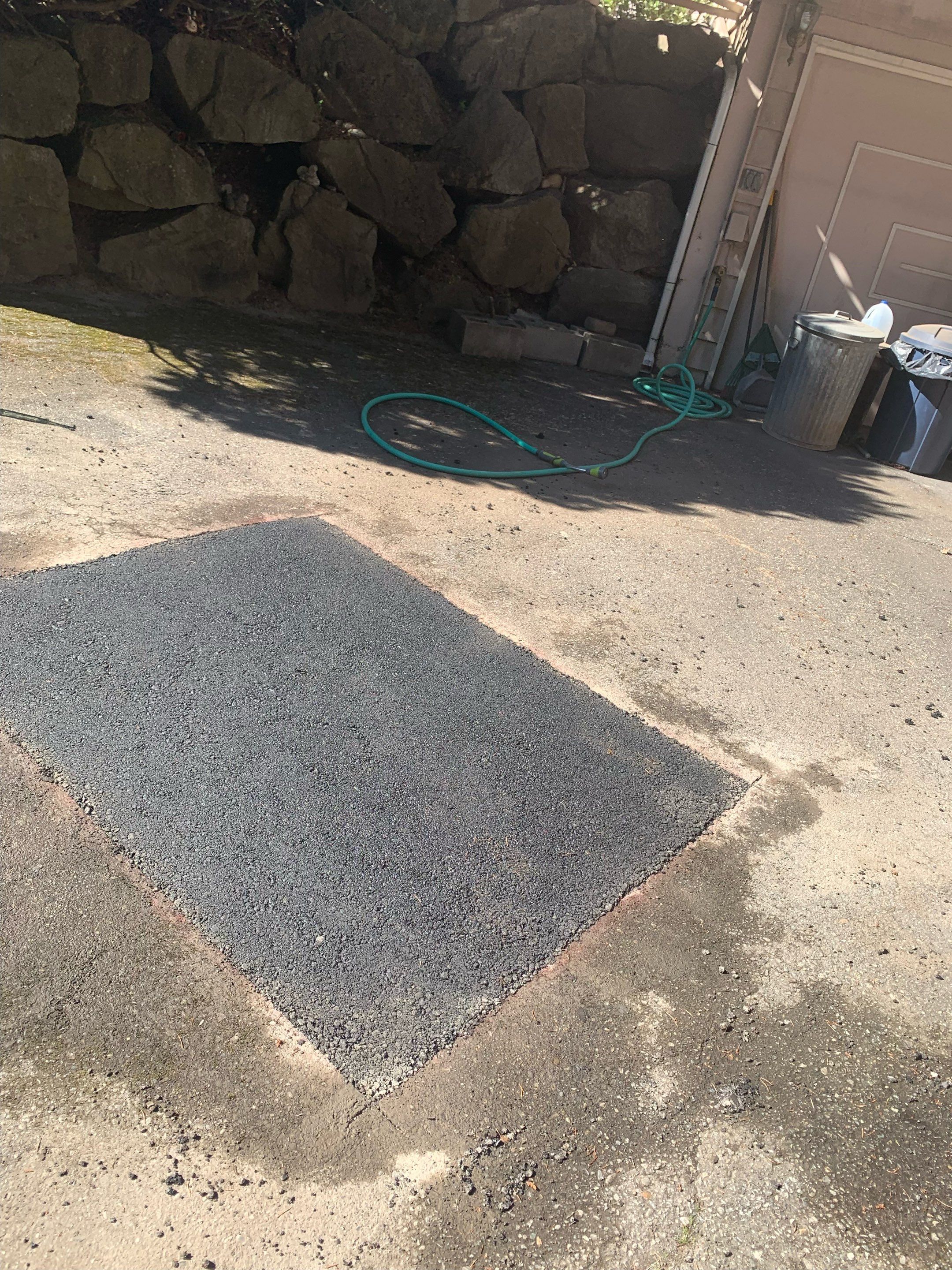 Modern Entry Fence by Jireh Asphalt & Concrete Inc 