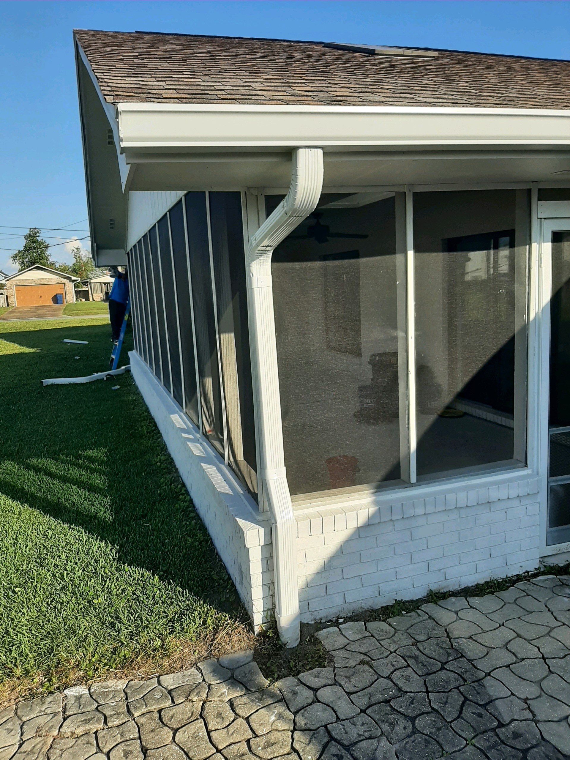 Seamless Gutter Installation using K-Style Gutters by Gutter Professors