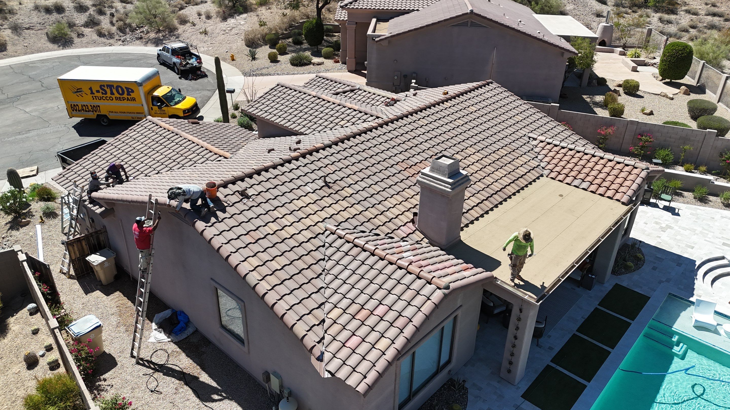 Project in Fountain Hills, AZ by Saint Roofing