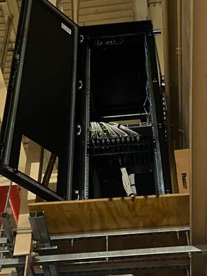 Structured cabling installation by CimaSolutions