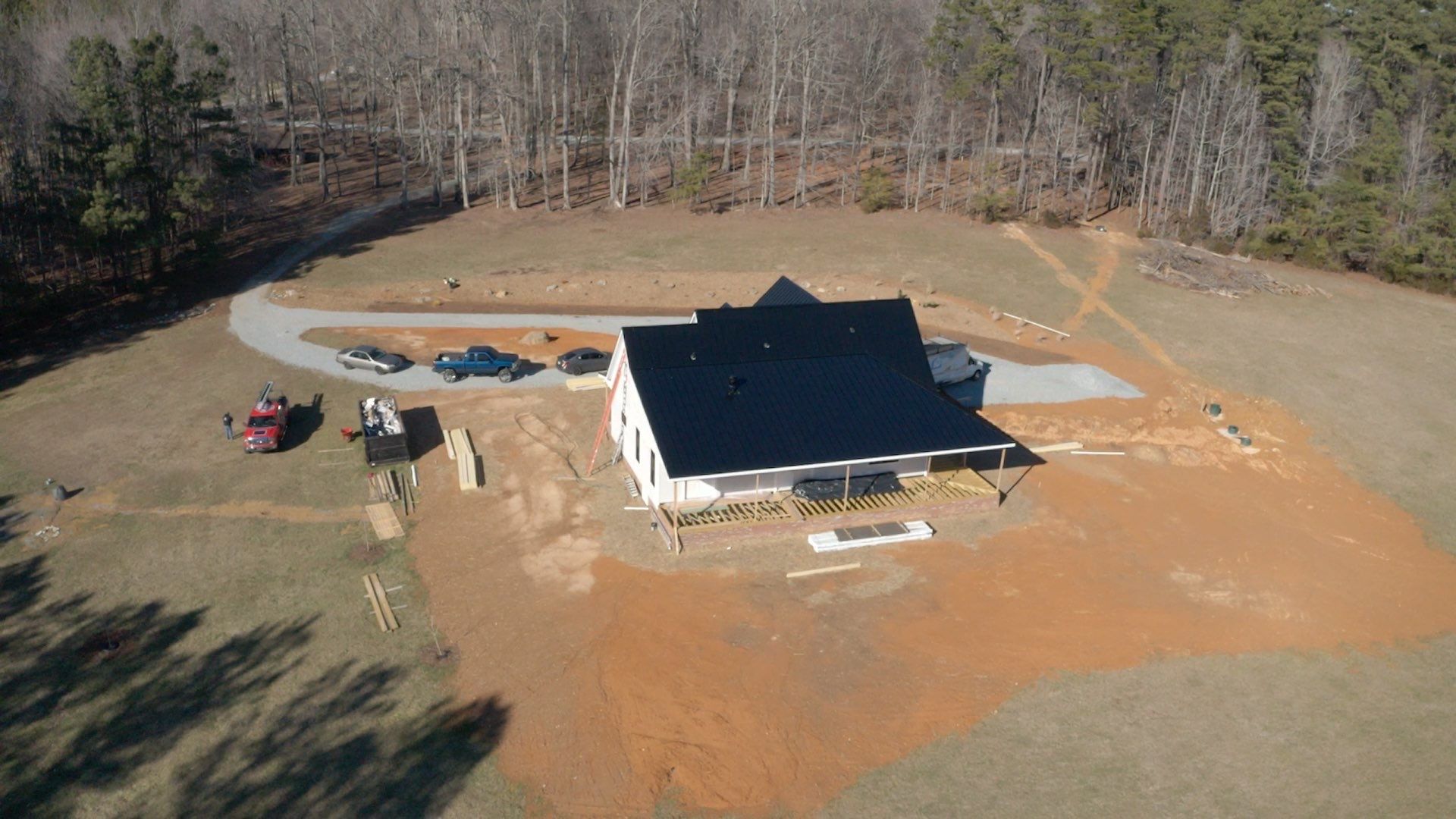 Custom Home Metal Roof Installation by Just In Time Roofing and Restoration