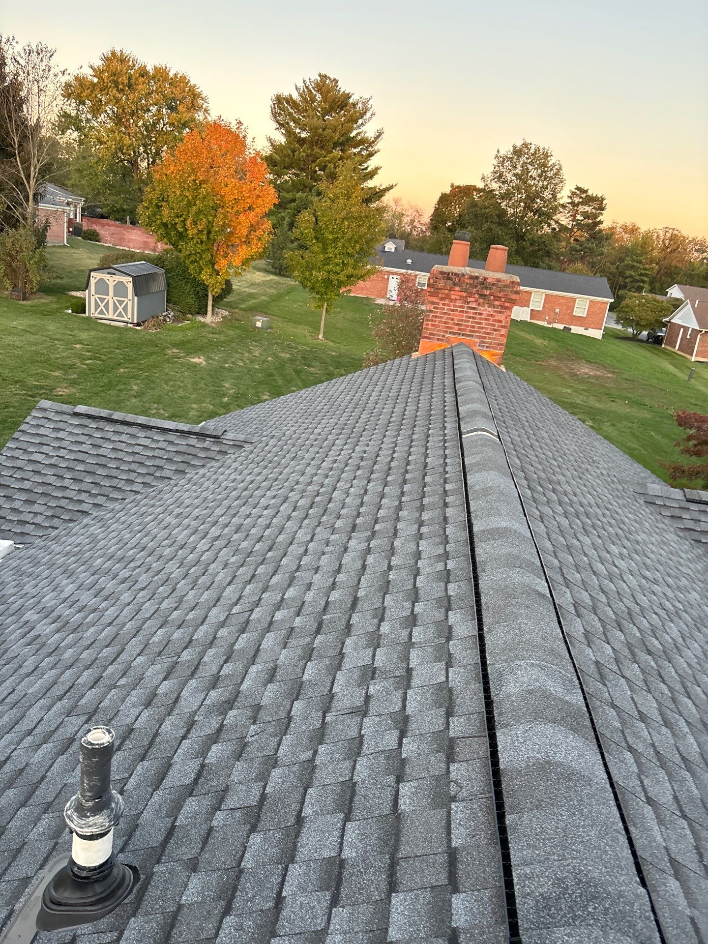 Residential Roofing Installation using Timberline UHDZ Shingles - Pewter Gray by RoofX 