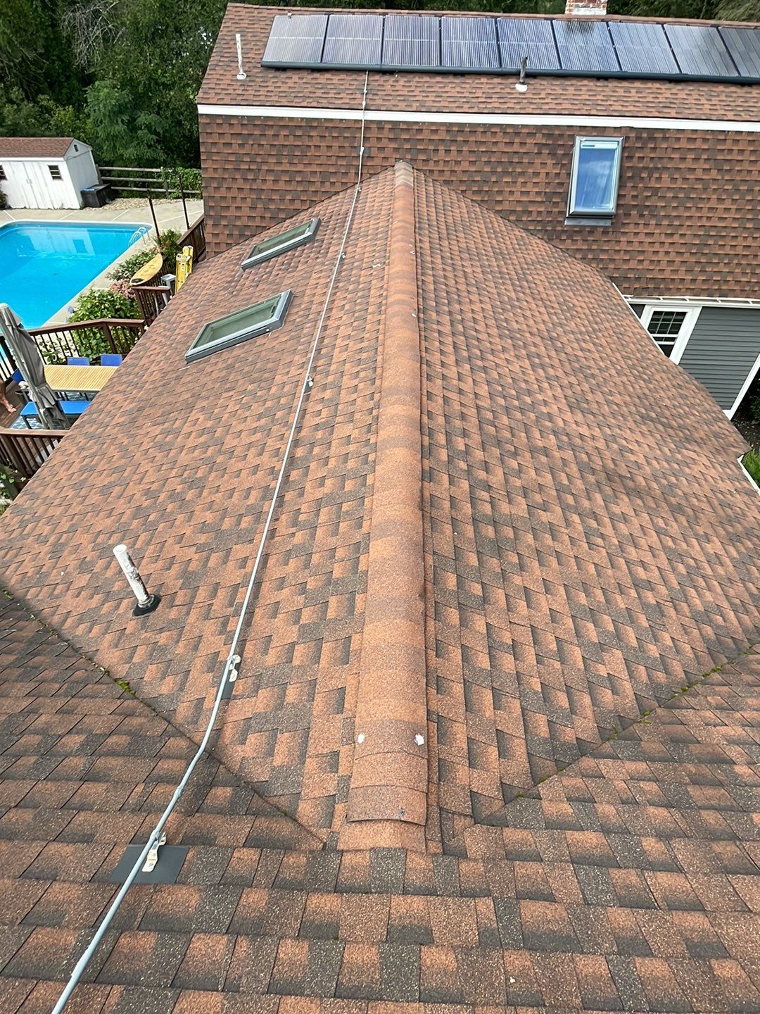 Residential Roofing Installation using GAF Timberline HDZ by Sensible Home Solutions