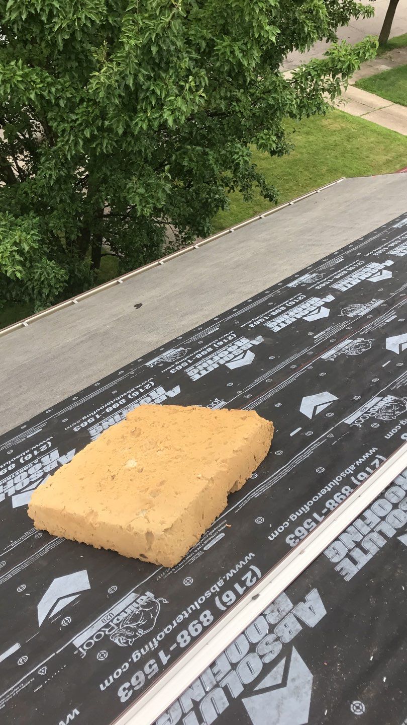 Residential Roof Replacement using Owens Corning Duration, Colonial Slate by Absolute Roofing and Construction