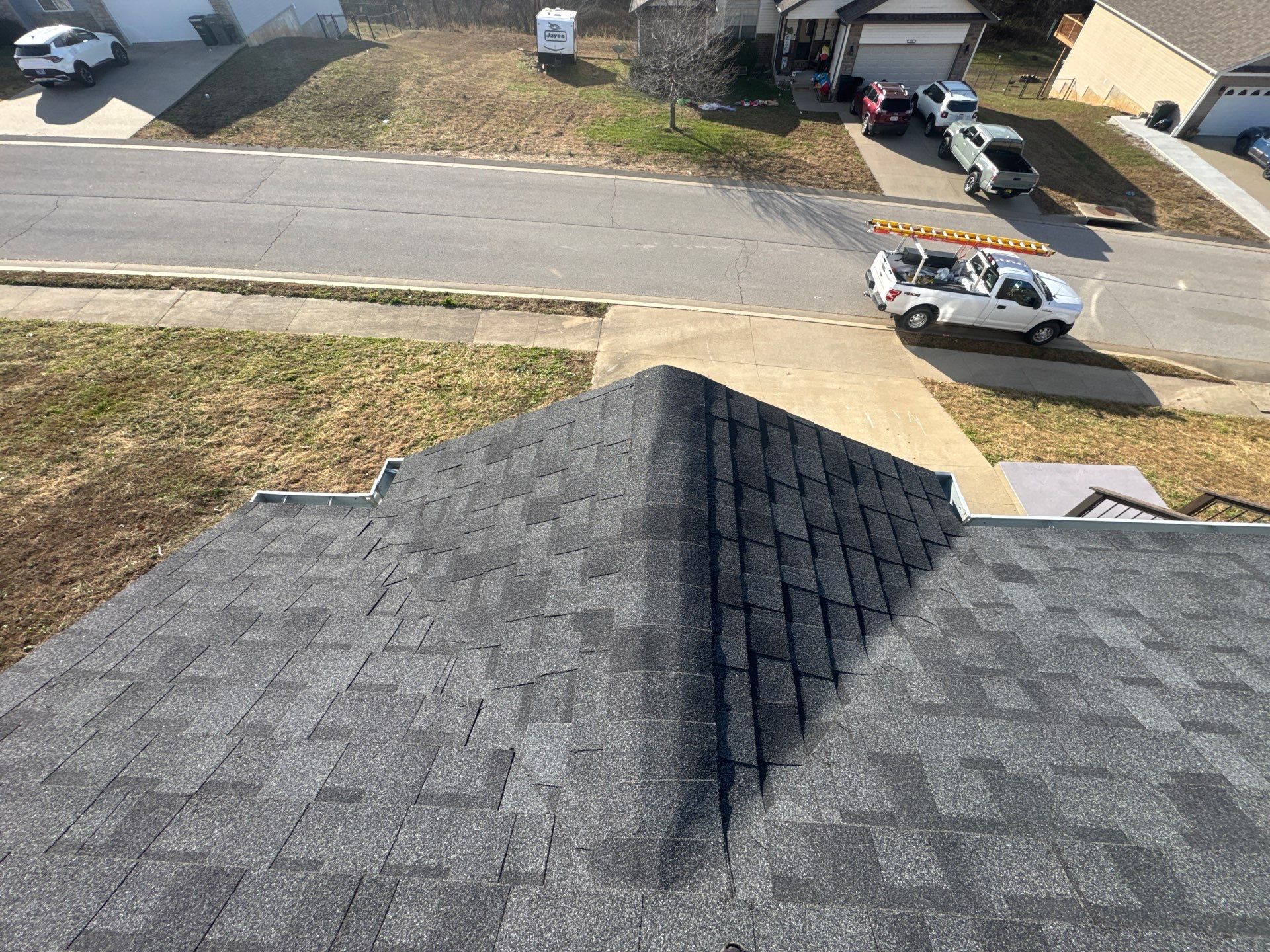 Residential Roofing + Gutter & Downspouts Install  by Titan Commercial & Residential Roofing 